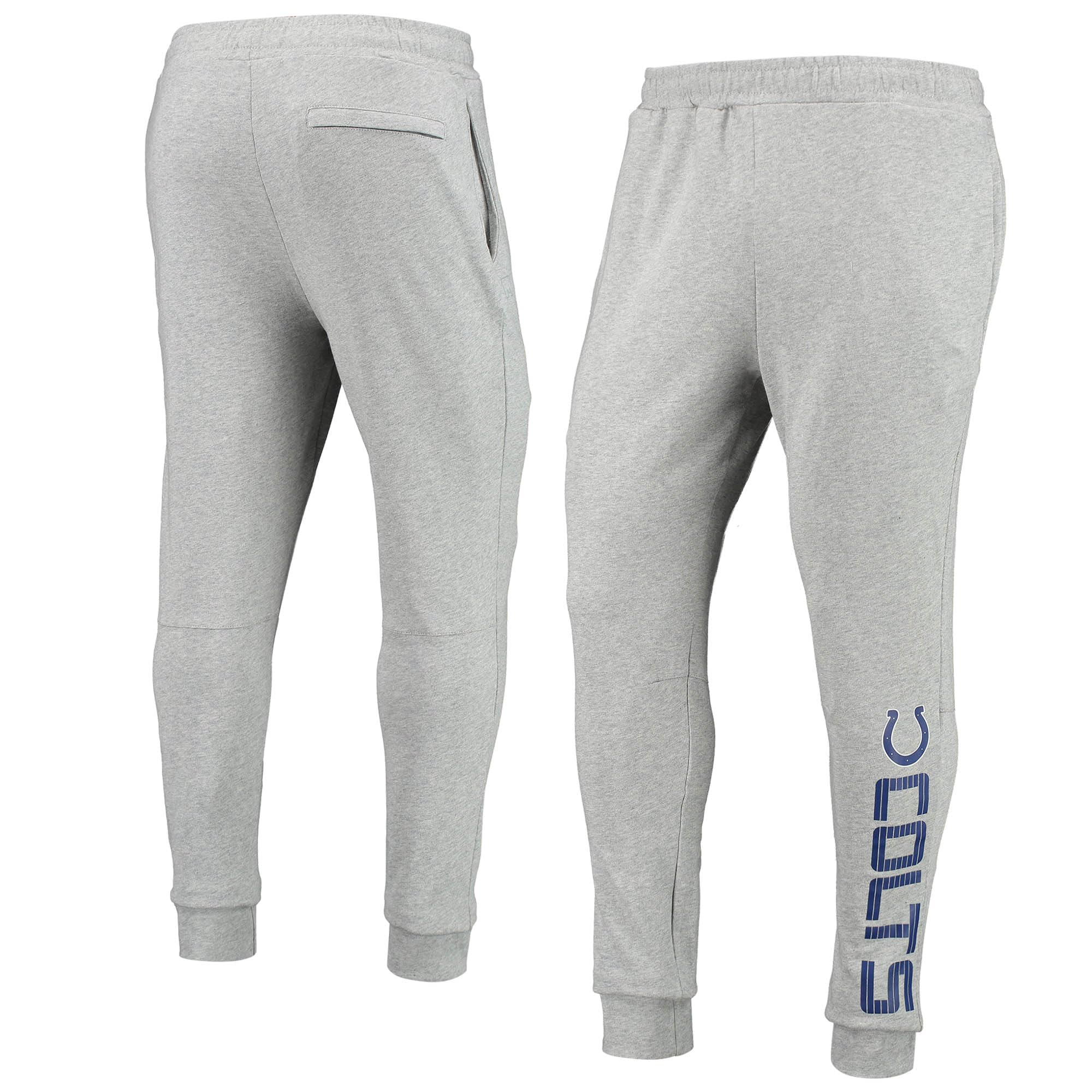 Michael Strahan MSX Men's Heathered Gray Green Bay Packers Jogger Pants - Comfortable NFL Team Sweatpants for Casual Wear, Lounging & Game Day Outfits