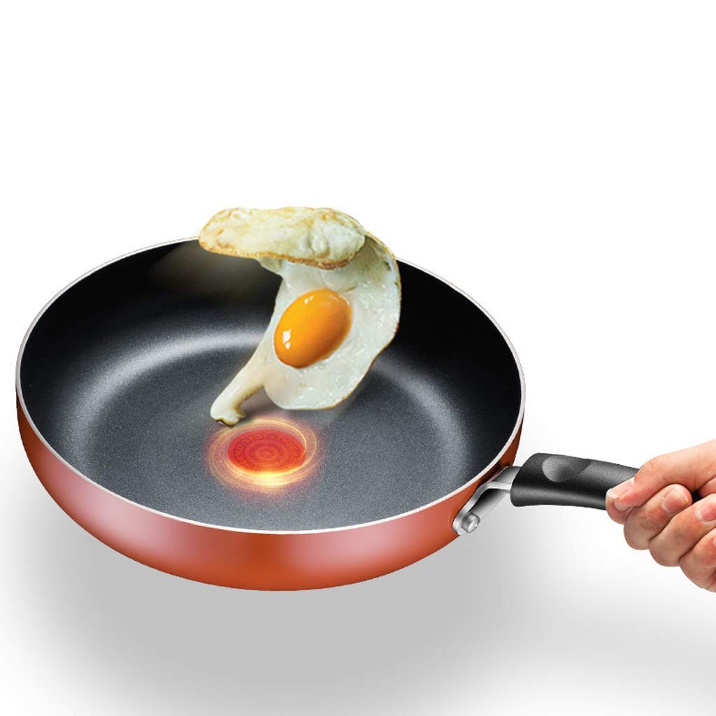 Non-Stick Skillet Frying Pan - Aluminum Cookware with Saute Surface for Eggs, Omelettes & Stir Fry | Perfect for Home Kitchen & Restaurant Use