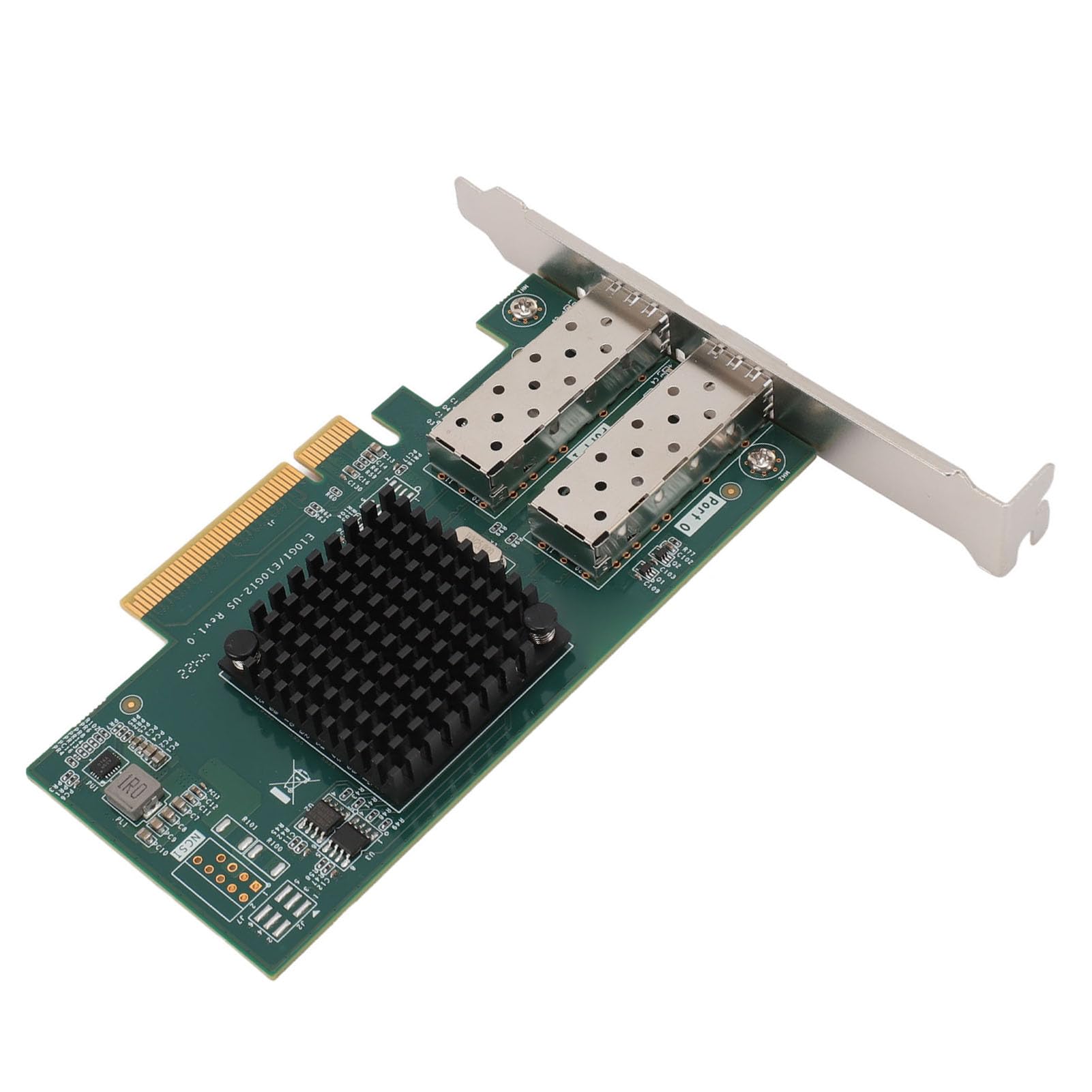 High-Speed 10GbE PCIe Network Card - Dual Port Gigabit PCI Express Ethernet Adapter with 82599 Chipset for PC Desktop & Enterprise Servers | Ideal for Gaming, Streaming & Data Centers
