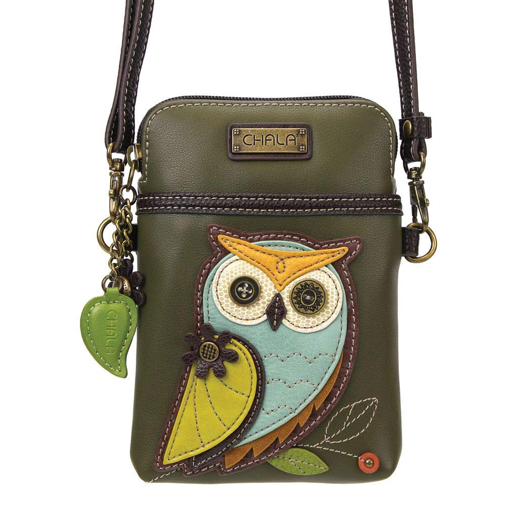 Chala Owl Gen A Crossbody Phone Bag - Convertible Strap for Women | Fashionable & Functional Purse for Daily Use, Travel & Shopping