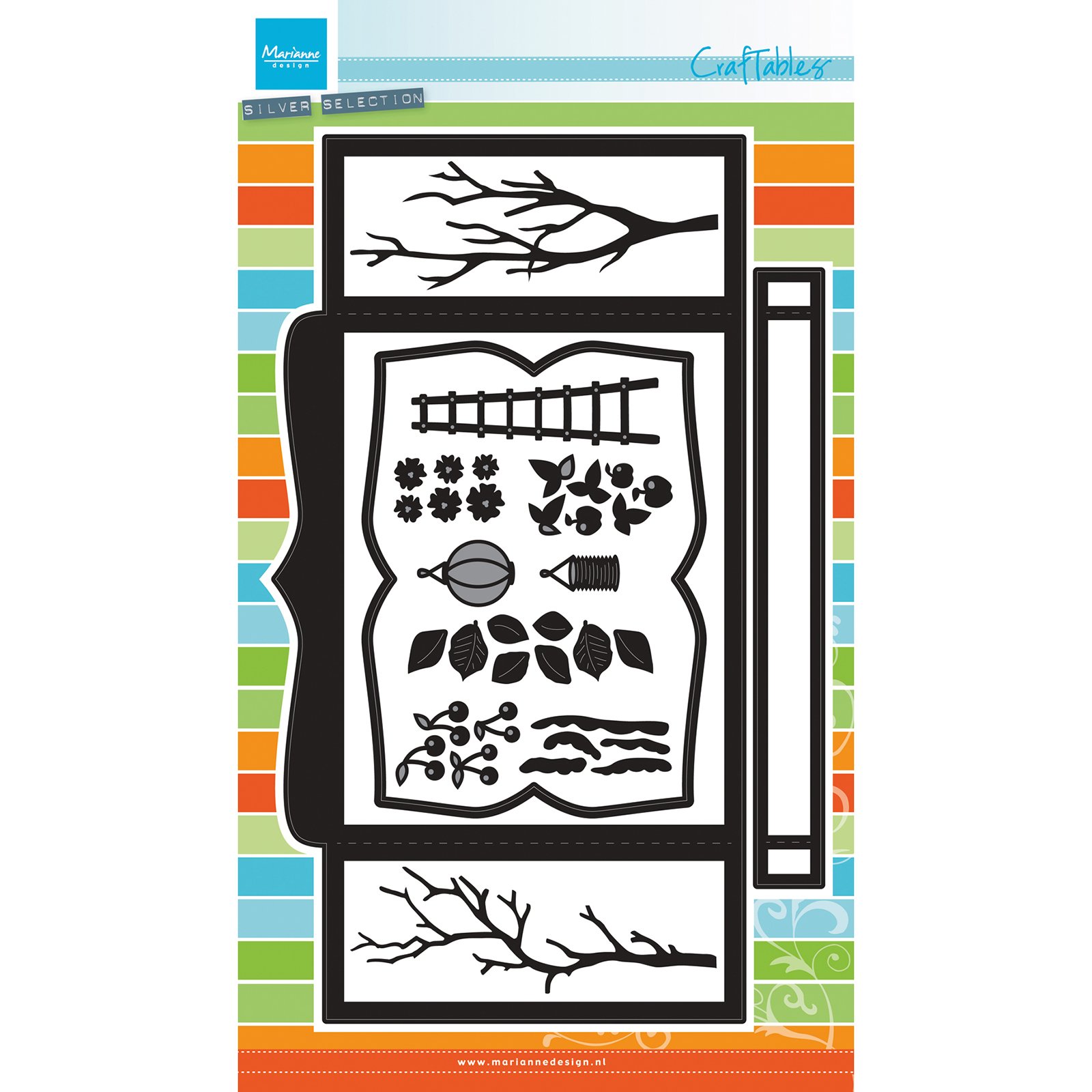 DIY Craftable Box Card Die Set - Grey | Perfect for Scrapbooking, Greeting Cards, and Paper Crafting Projects