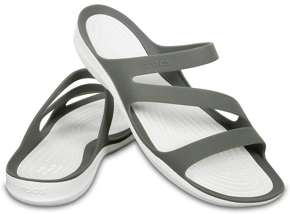 Crocs Women's Swiftwater Sandal - Lightweight Sporty Sandals for Hiking, Beach & Outdoor Activities | Comfortable Water Shoes for Walking & Travel