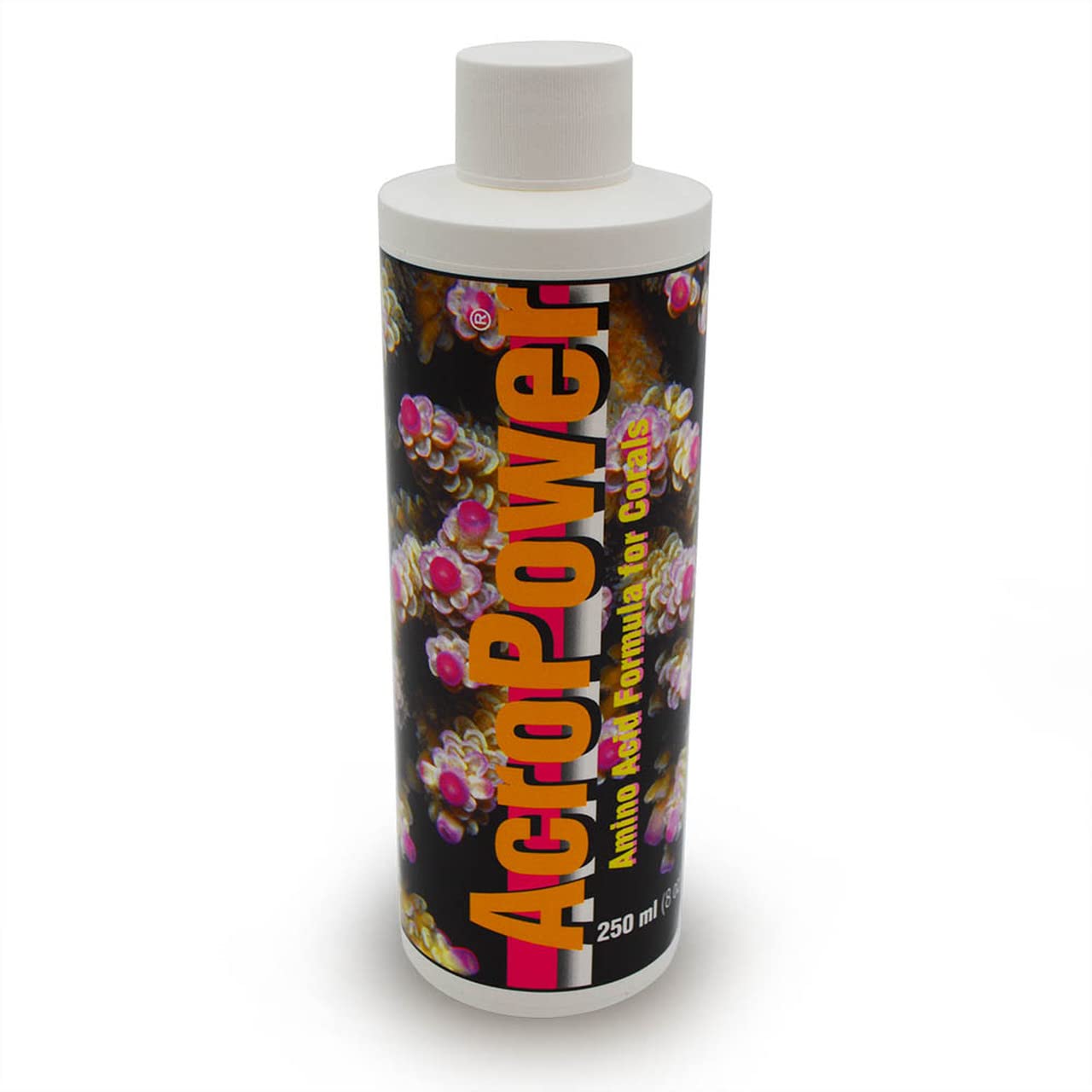 AcroPower Amino Acids for SPS Corals - 250mL Coral Food Supplement - Enhance Growth & Coloration for Saltwater Aquariums & Reef Tanks