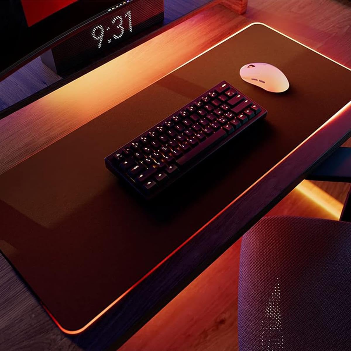 HYTE CNVS Intense Play Mat - Non-Slip Gaming Mouse Pad with Waterproof Surface for PC, Laptop & Console Gamers - Perfect for Esports, Office & Home Gaming Setup