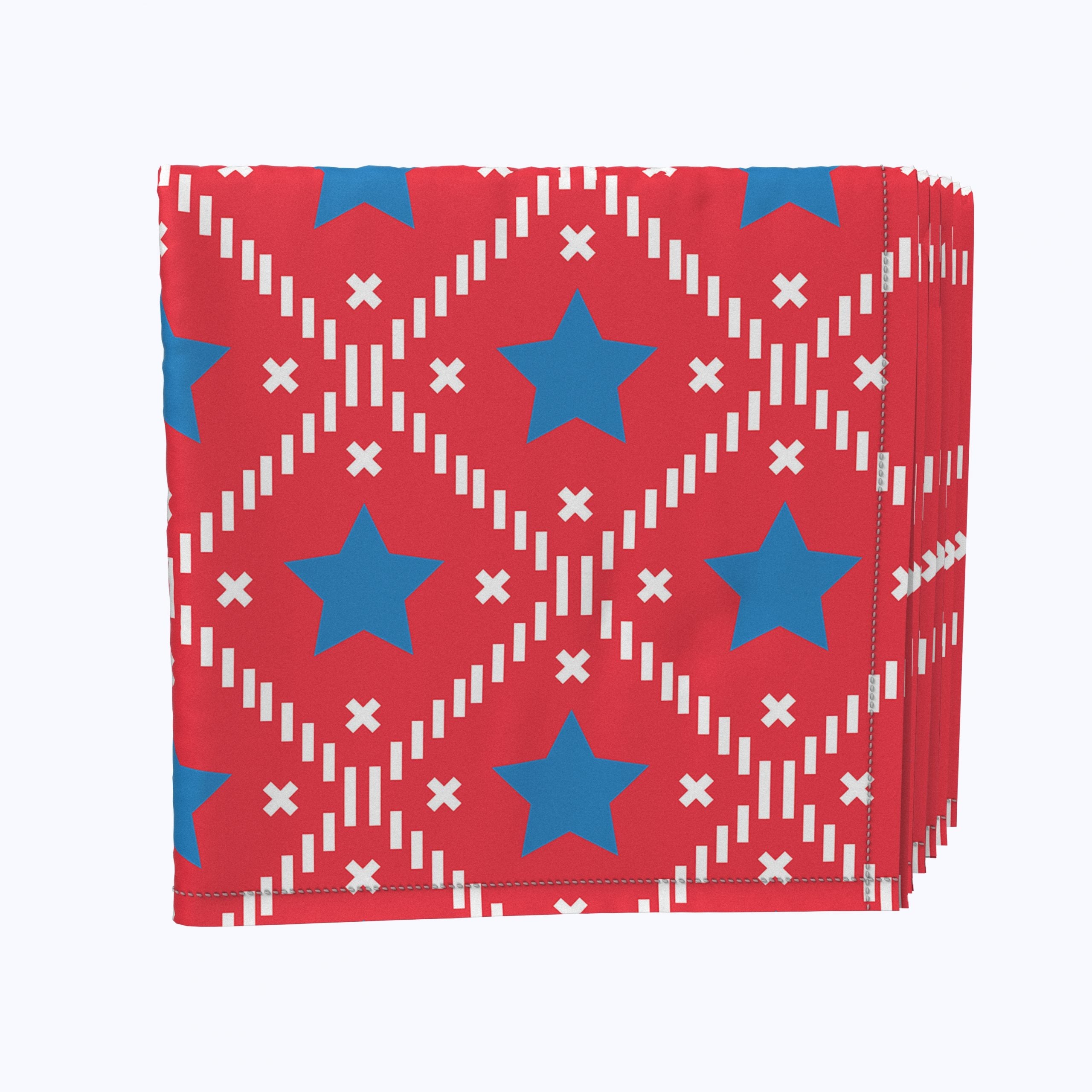 Abstracta Stars of July Napkins | Premium 4th of July Party Napkins | Perfect for Independence Day Celebrations, BBQs, and Summer Gatherings