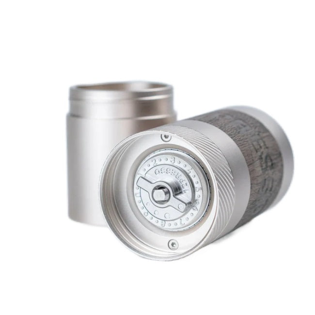 1Zpresso Q Manual Coffee Grinder - Portable Hand Crank Burr Mill for Espresso, French Press, Pour Over & Travel Use