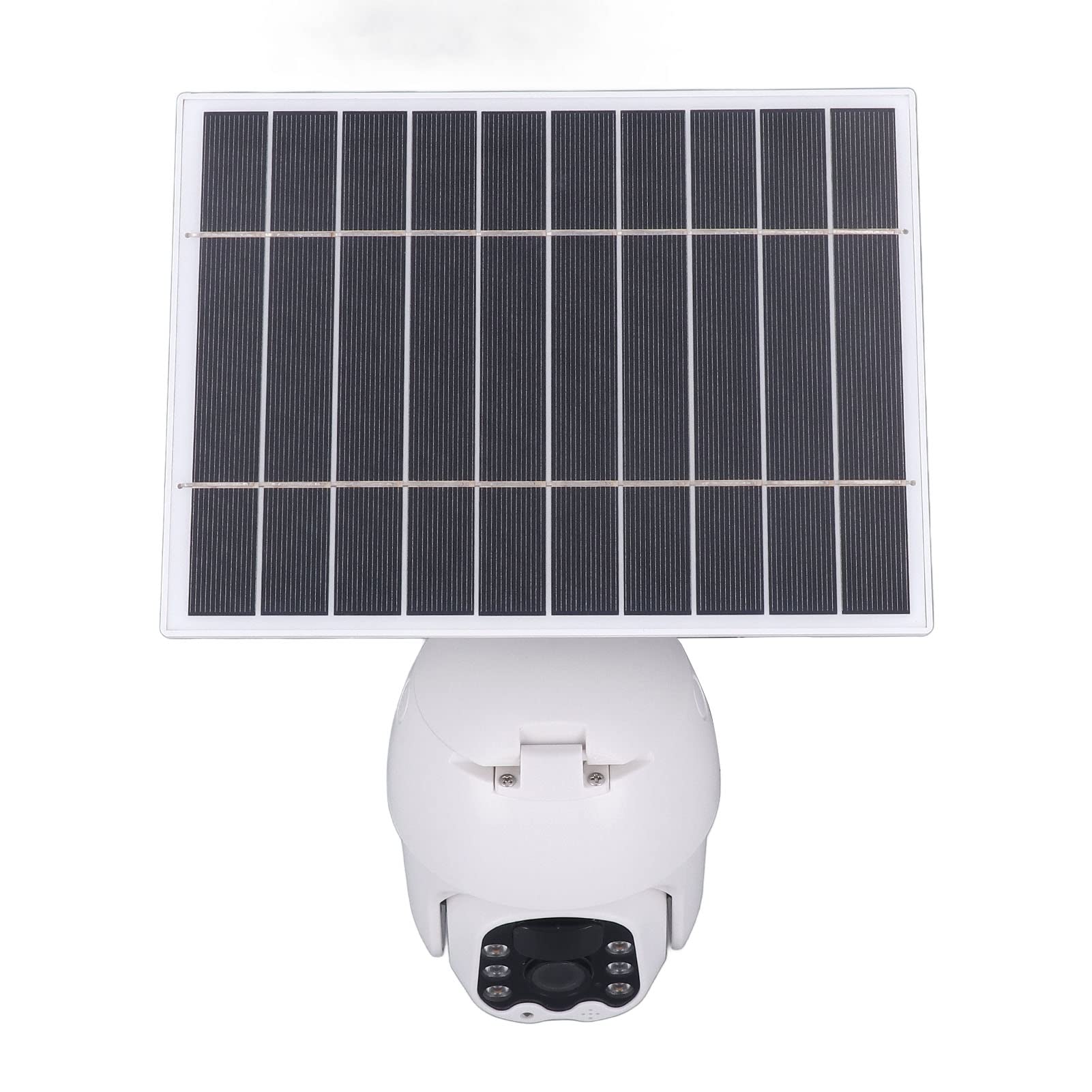 Glomora 3MP Solar Powered Outdoor Security Camera - 1080P HD, 360° View, PIR Motion Detection, 2.4GHz WiFi - Ideal for Home, Garage, Yard & Business Surveillance
