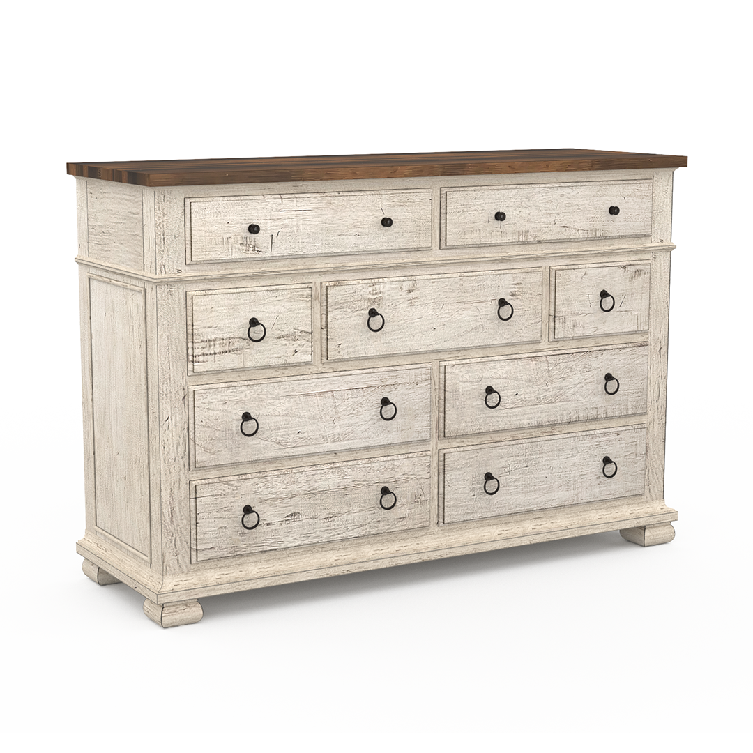Belmont Dresser - Modern 6-Drawer Chest for Bedroom & Living Room Storage | Solid Wood Furniture for Home Organization & Decor