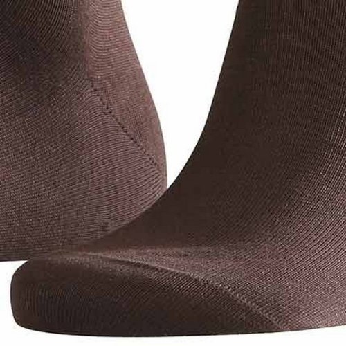 FALKE Men's Firenze Socks - Brown Cotton Casual Dress Socks - Small Size for Business & Formal Wear - Perfect for Office, Weddings & Special Occasions