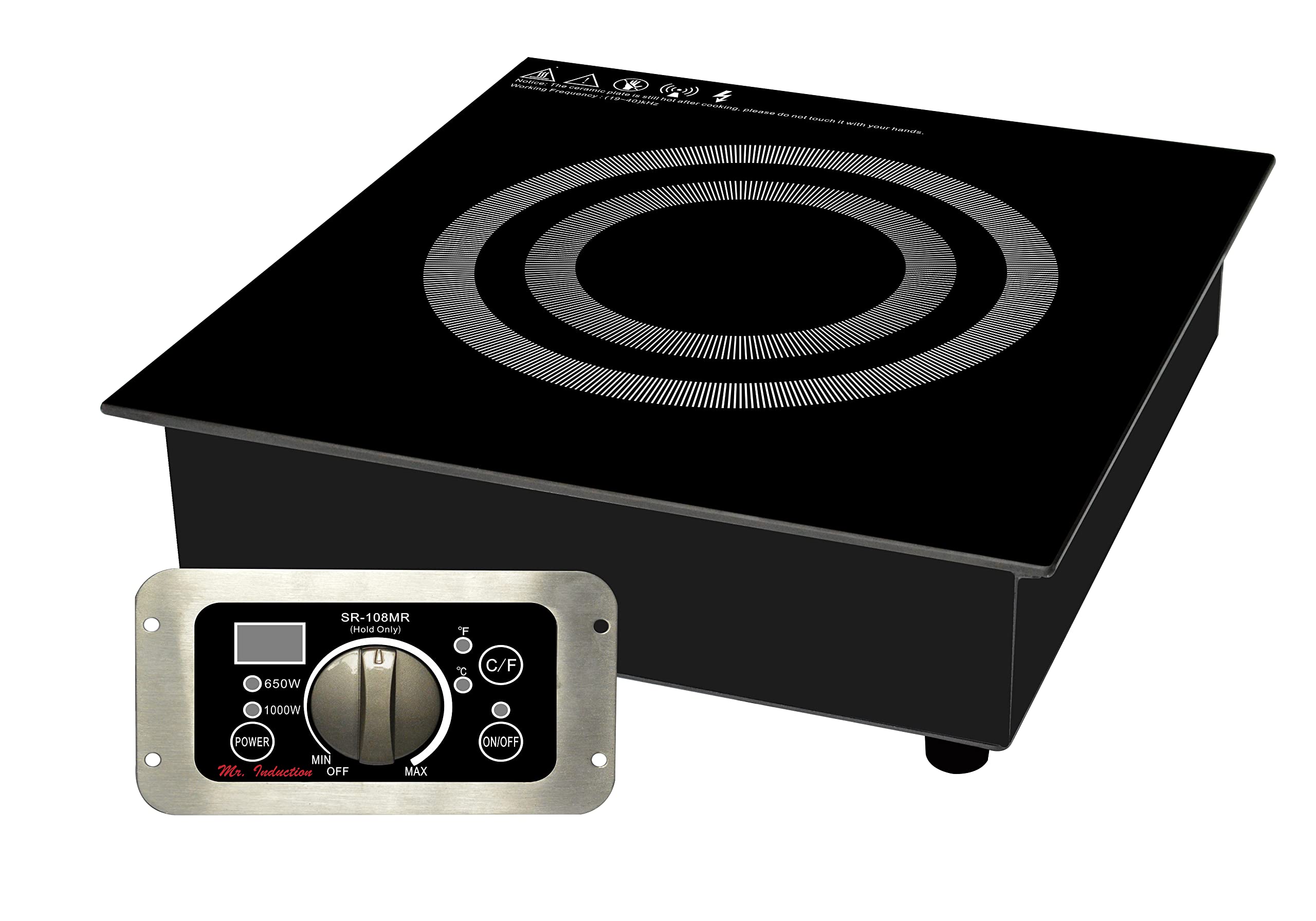 SPT SR-108MRA Built-In Induction Warmer - Non-Cooking Food Warmer for Buffets, Catering & Restaurants | Keep Meals Warm Safely