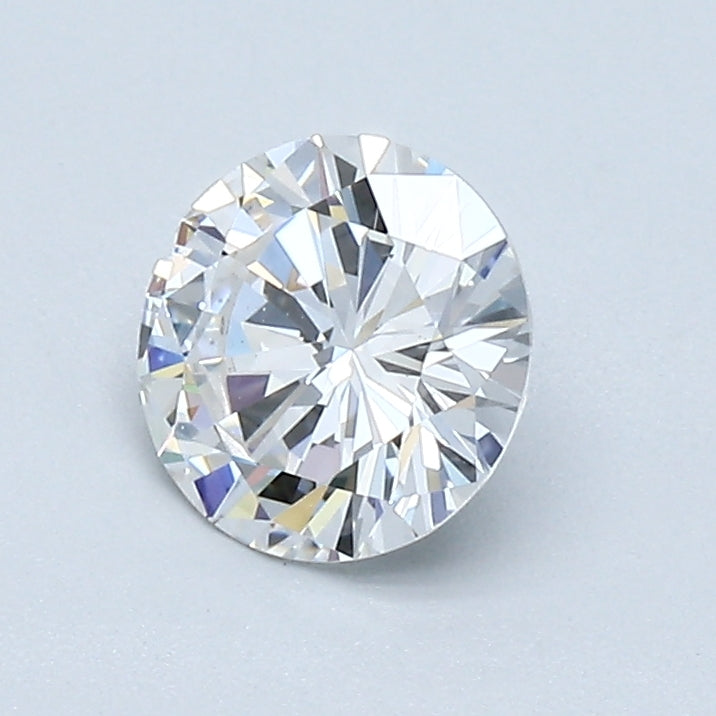 0.77 Carat Round Brilliant Diamond E Color VS2 Clarity - Perfect for Engagement Rings, Wedding Bands & Anniversary Gifts
