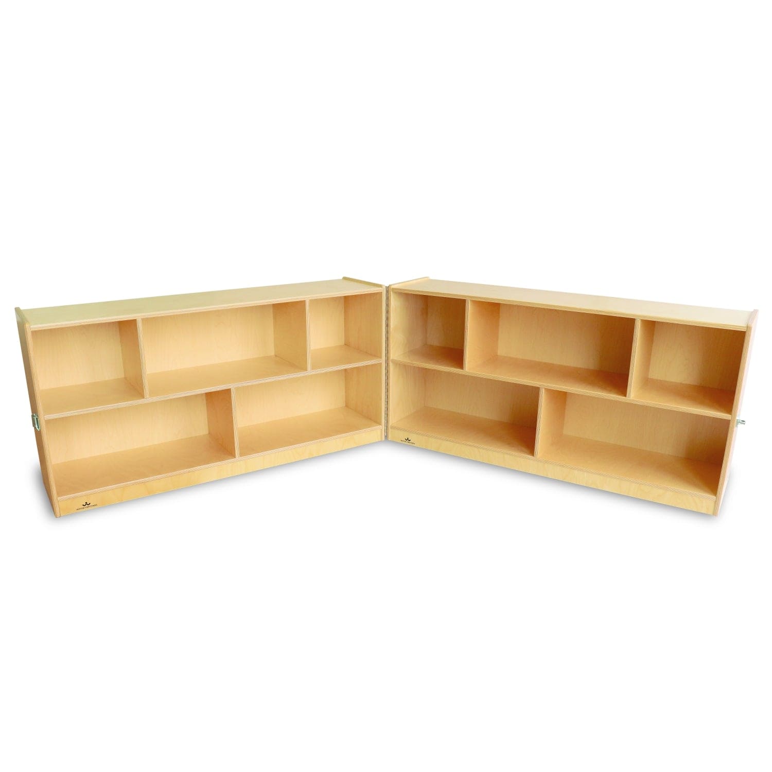 Foldable Rolling Storage Cabinet with Wheels - 24H Organizer for Home, Office, or Dorm Room - Perfect for Clothes, Toys, and Supplies Storage