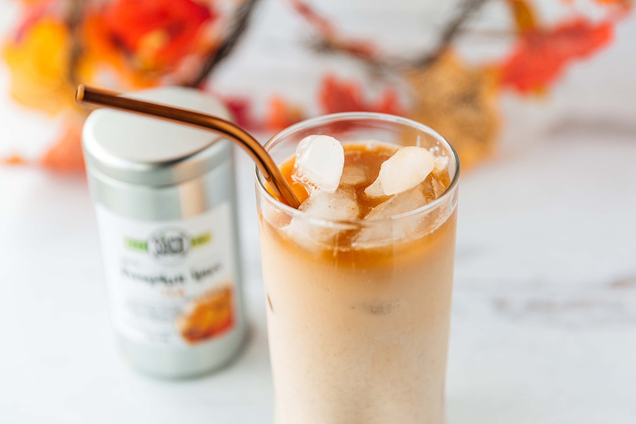 Organic Pumpkin Spice Black Tea Loose Leaf - Fall Flavored Tea for Cozy Evenings & Holiday Gifts - Perfect for Autumn, Thanksgiving & Christmas Season
