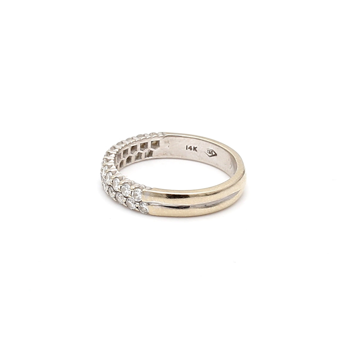 0.48 Carat Round Brilliant H SI1 Diamond Engagement Ring in 14K White Gold - Perfect for Proposals, Weddings & Anniversary Gifts