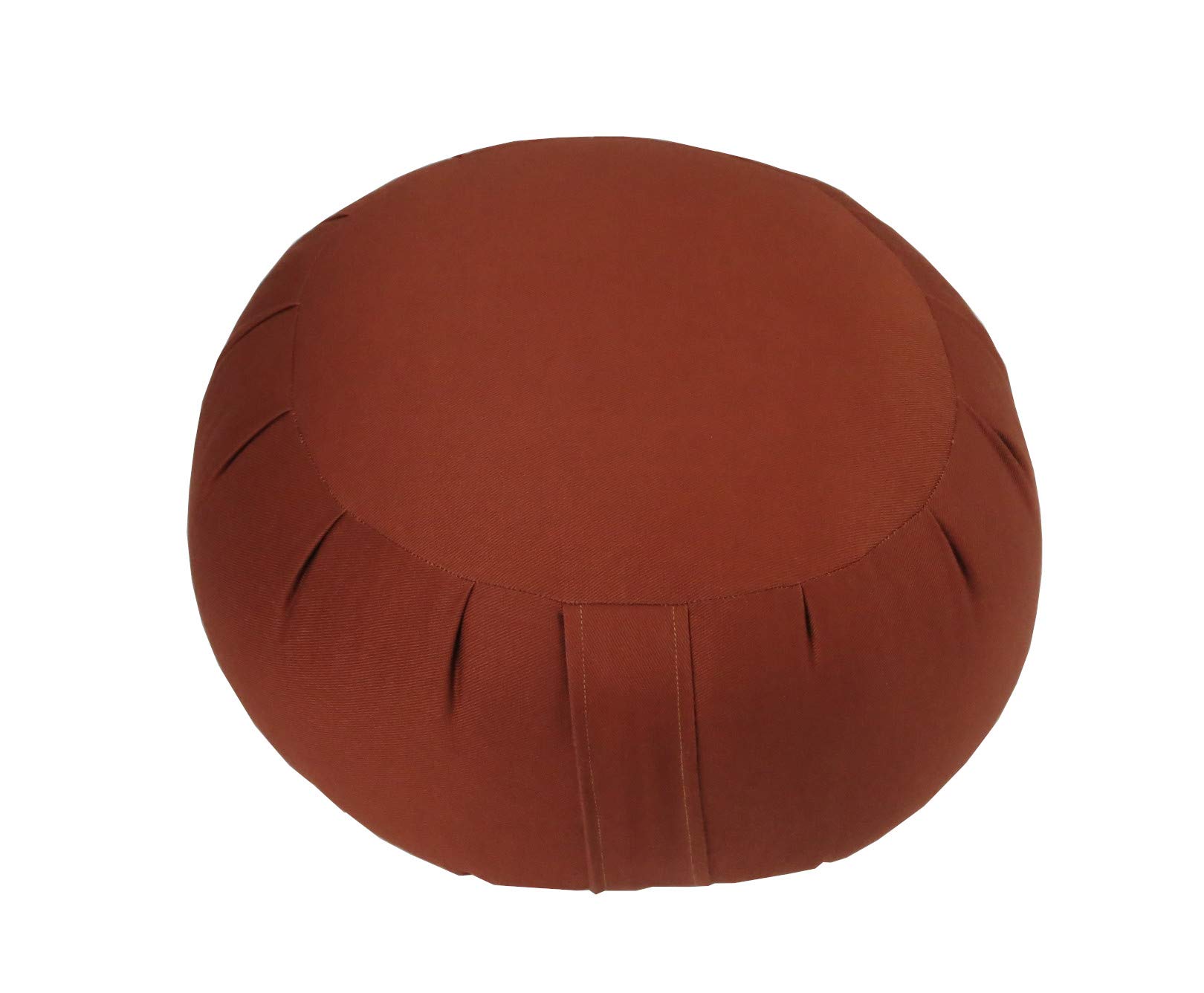 Organic Kapok Zafu & Zabuton Meditation Cushion Set (2-Piece) - Comfortable Floor Seating for Yoga, Zen Meditation & Mindfulness Practice at Home or Studio
