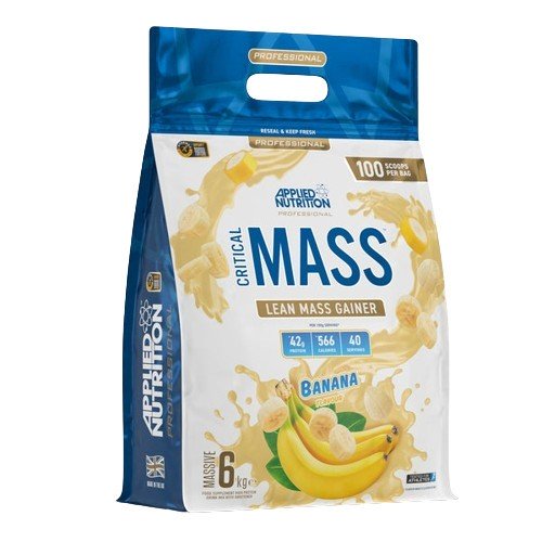 Applied Nutrition Critical Mass Professional Weight Gainer - 6000g for Muscle Growth & Recovery | Perfect for Bodybuilders & Athletes