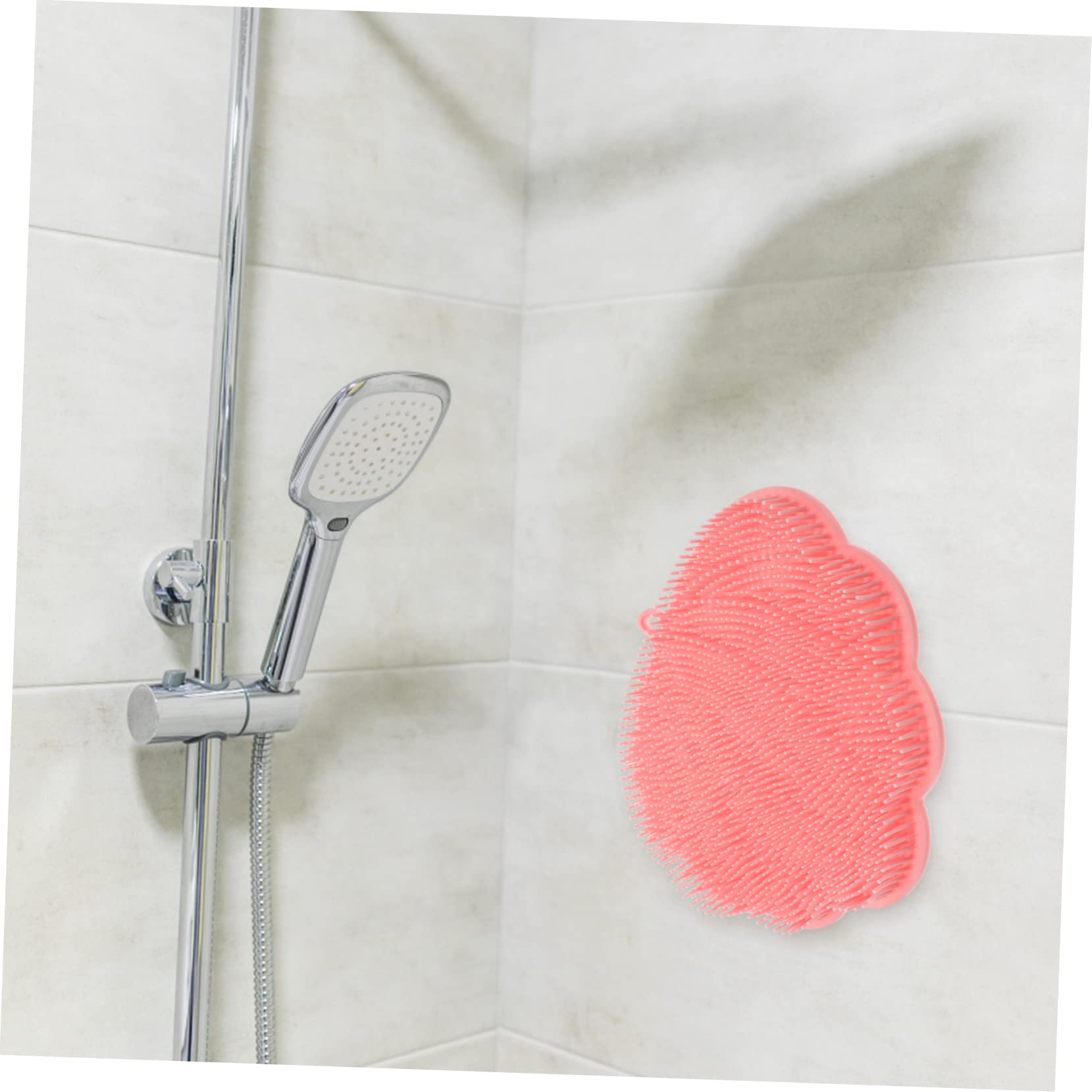 Premium Silicone Bath Scrubber Mat - Exfoliating Foot & Back Scrubber for Shower, Wall Mounted Body Scrubber with Non-Slip Design - Perfect for Exfoliating Dead Skin, Relaxing Bath Time & Spa-Like Experience at Home