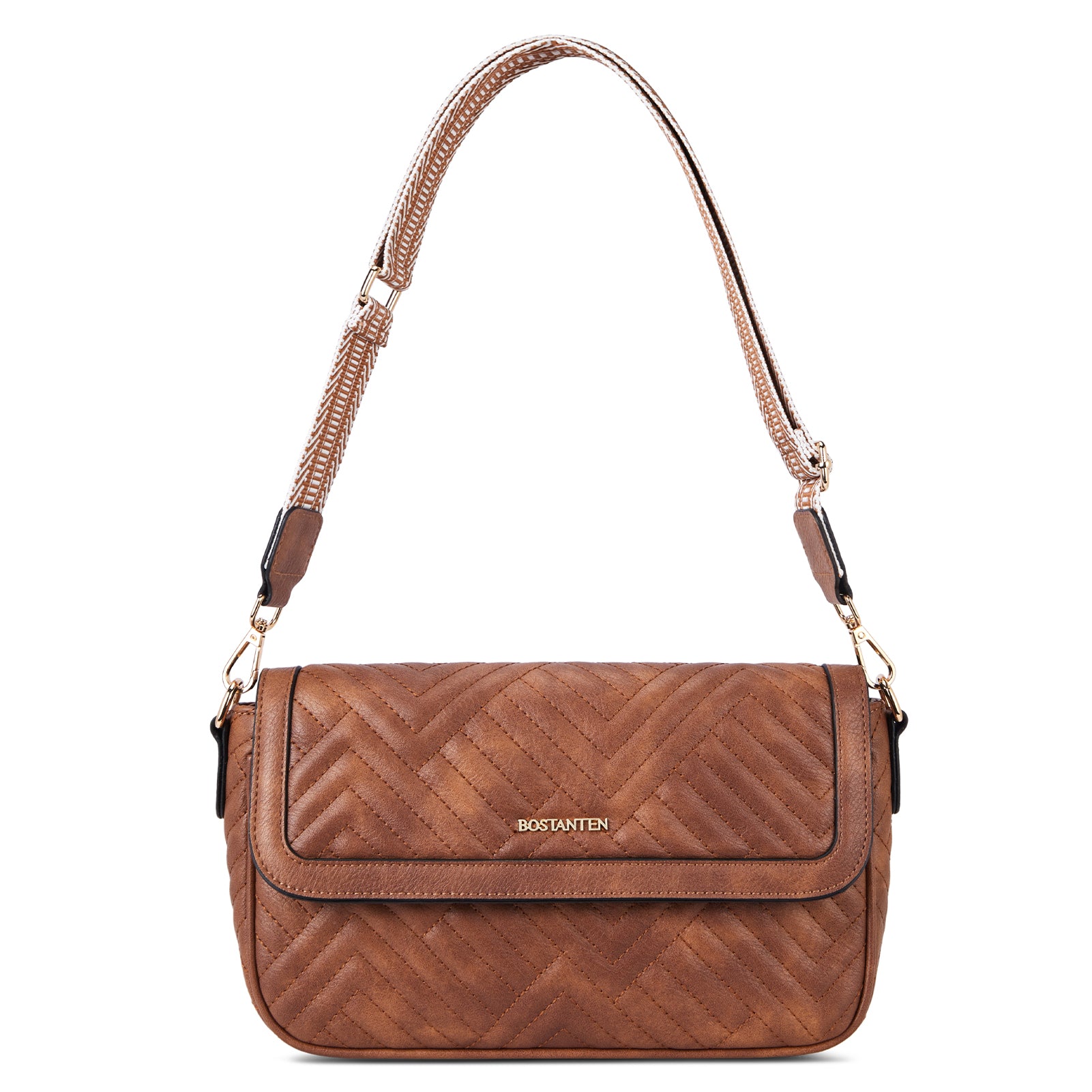 Kweli Quilted Vegan Leather Crossbody Purse for Women - Stylish & Cruelty-Free Handbag for Everyday Use, Work, and Travel