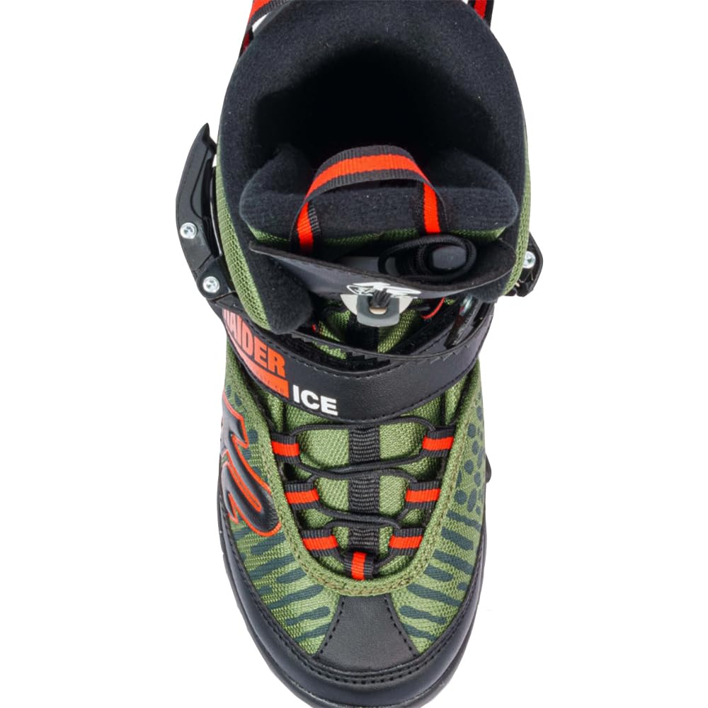 K2 Raider Boys Adjustable Ice Skates - Youth Hockey & Figure Skating - Perfect for Beginners & Recreational Skating on Indoor & Outdoor Rinks