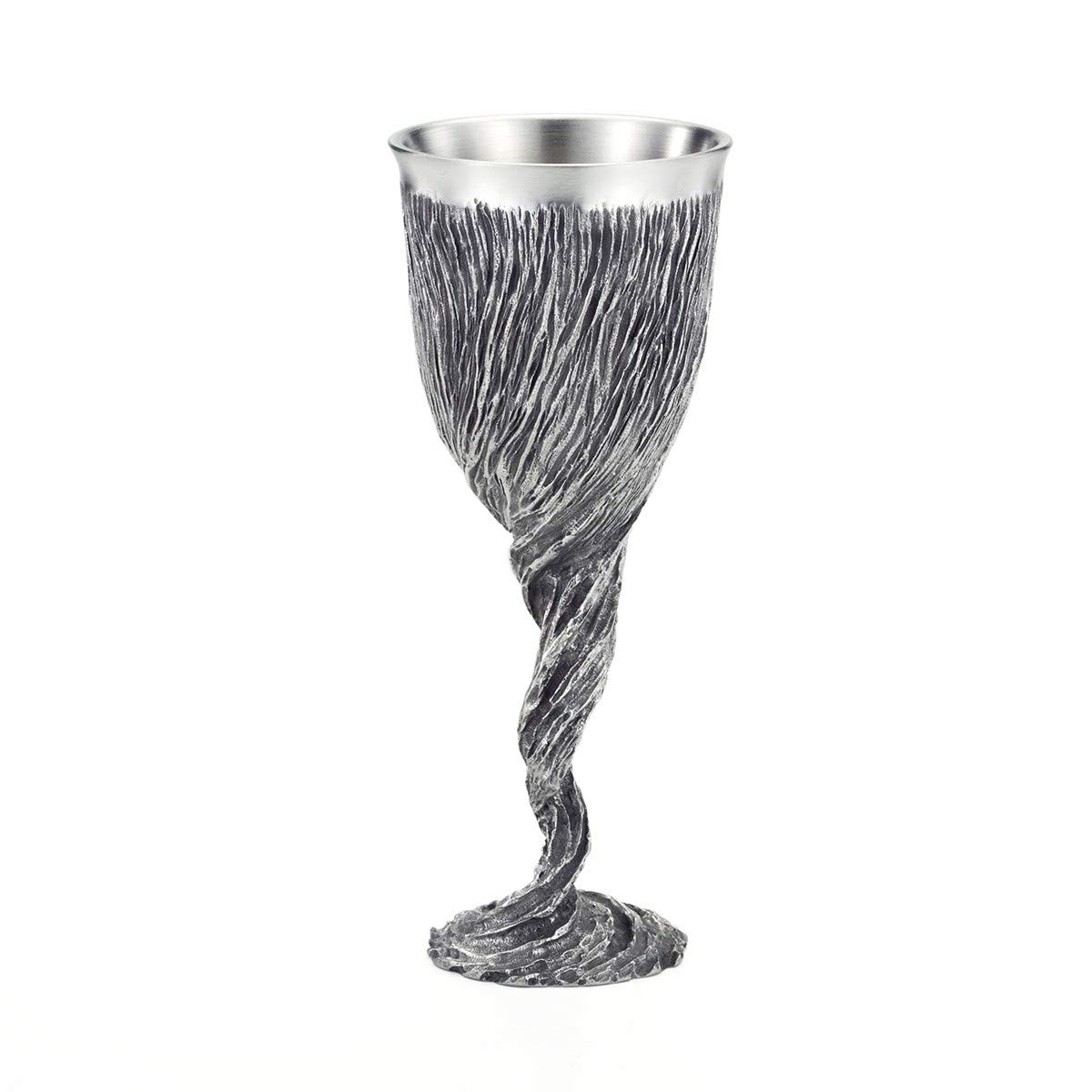 Royal Selangor Handcrafted Pewter Goblet - Lord of The Rings Gandalf Collectible Cup | Elegant Gift for Fantasy Fans, Movie Lovers & Tolkien Enthusiasts | Perfect for Themed Parties, Home Decor & Collector's Display