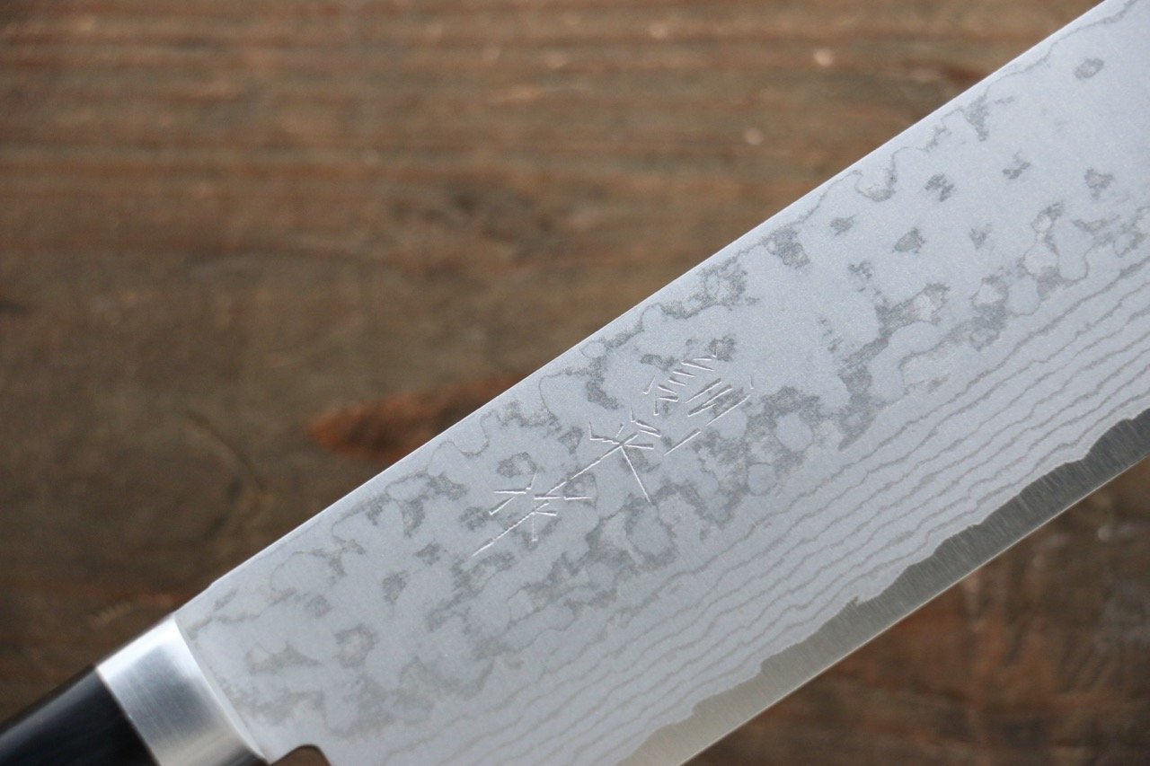 Premium Kunihira Sairyu VG10 Damascus Usuba Knife 165mm - Japanese Chef's Knife with Pakkawood Handle - Perfect for Sushi, Vegetables & Precision Cutting