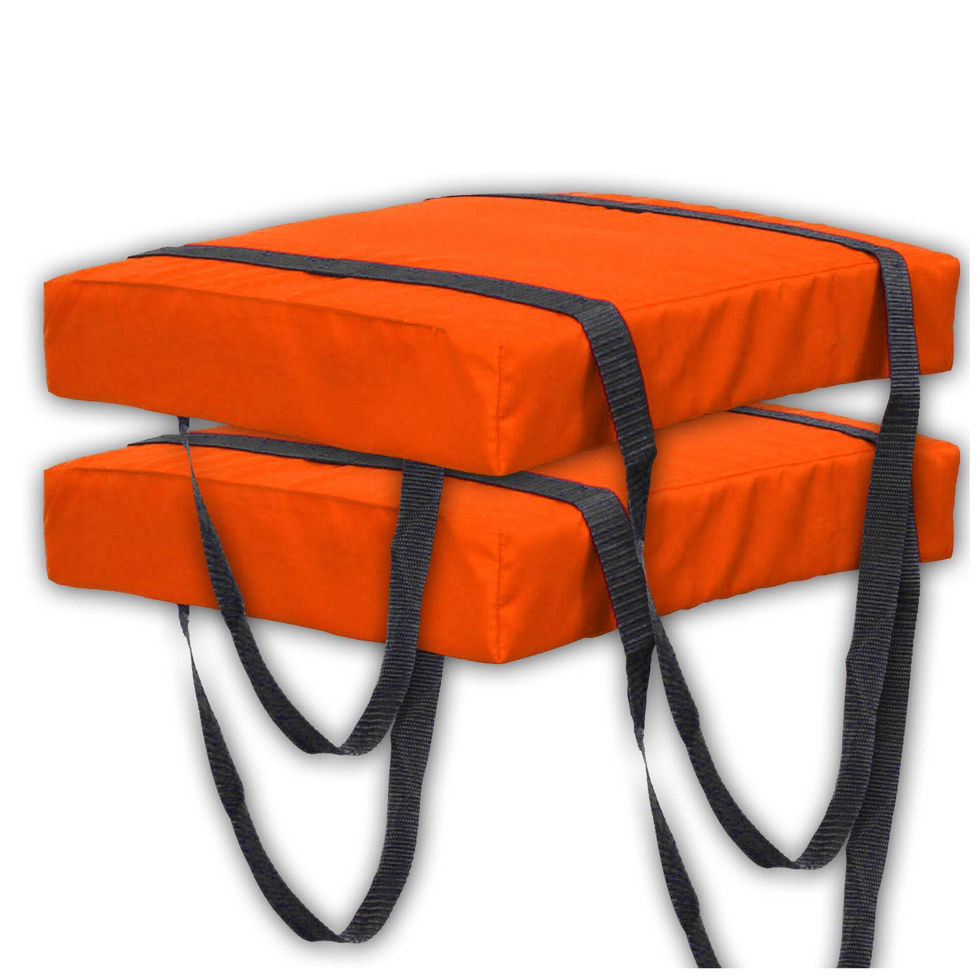 Bradley 2-Pack USCG Approved Type IV Boat Cushion - Throwable Flotation Device & Foam Life Preserver for Boating Safety | Perfect for Emergency Situations & Water Activities