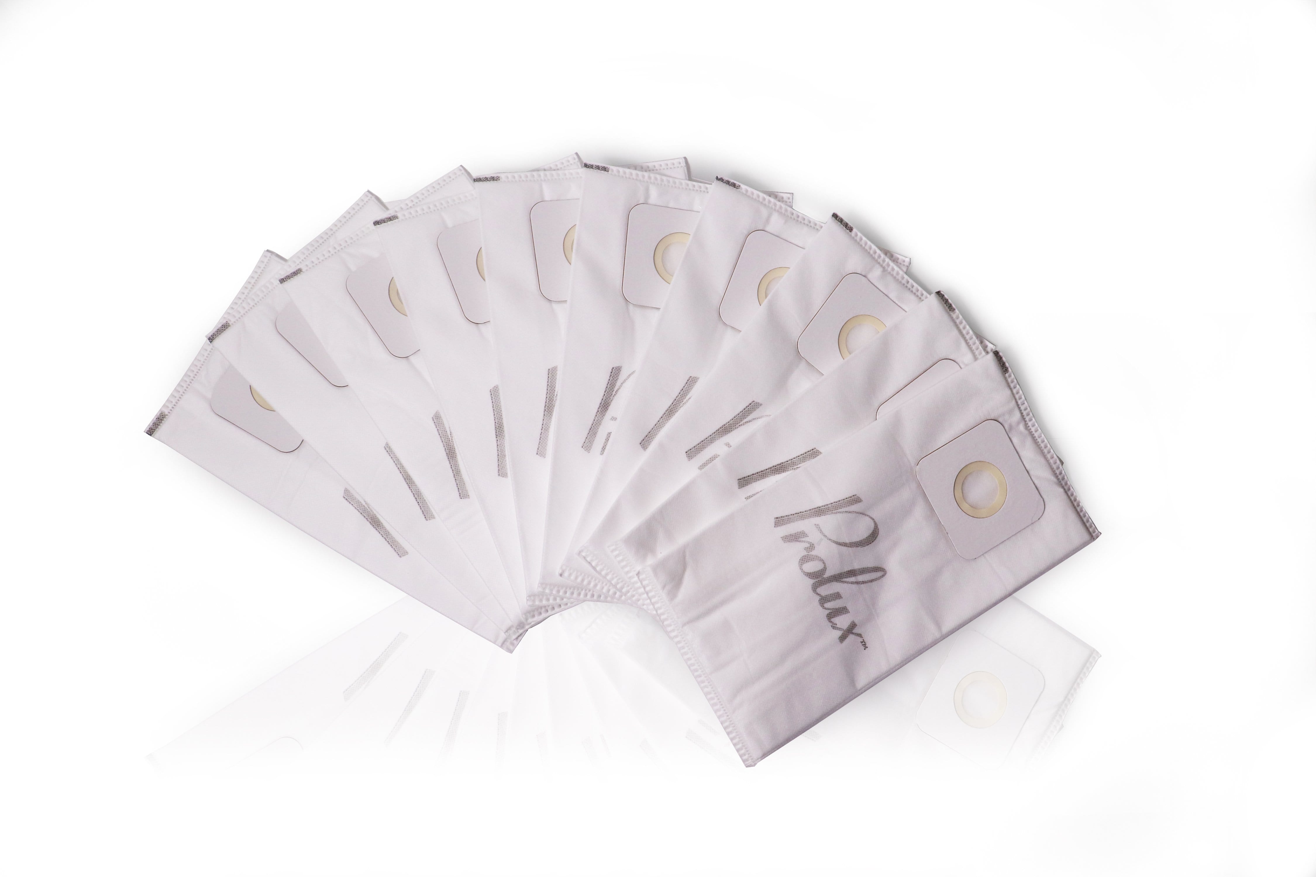10-Pack HEPA Filter Bags for Prolux 6000/7000/8000/9000 Series Upright Vacuum Cleaners | Replacement Dust Bags for Home & Office Cleaning | High-Efficiency Filtration System