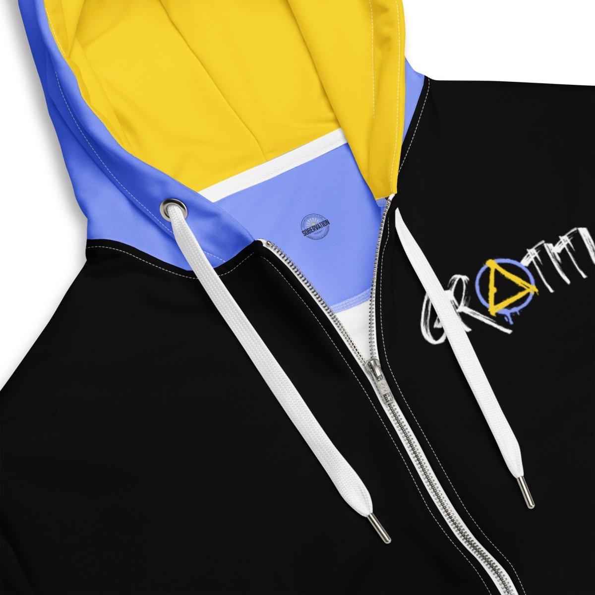 Gratitude Symbol Zip Hoodie - Stylish & Comfortable Pullover Sweatshirt for Men & Women | Perfect for Casual Wear, Gym, and Outdoor Activities