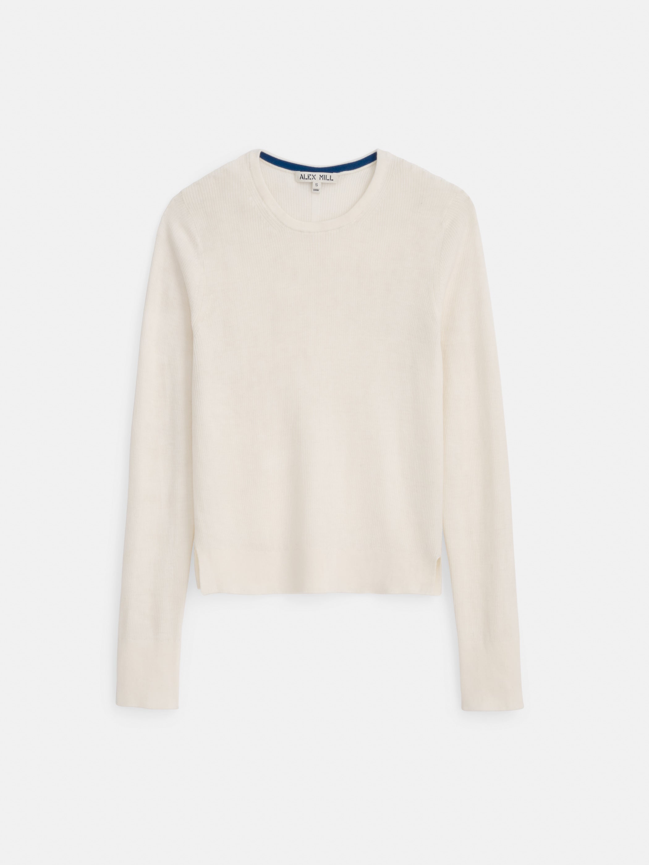 Ava Sweater Tee in Ivory - Soft & Stylish Women's Knit Top for Casual Wear & Layering