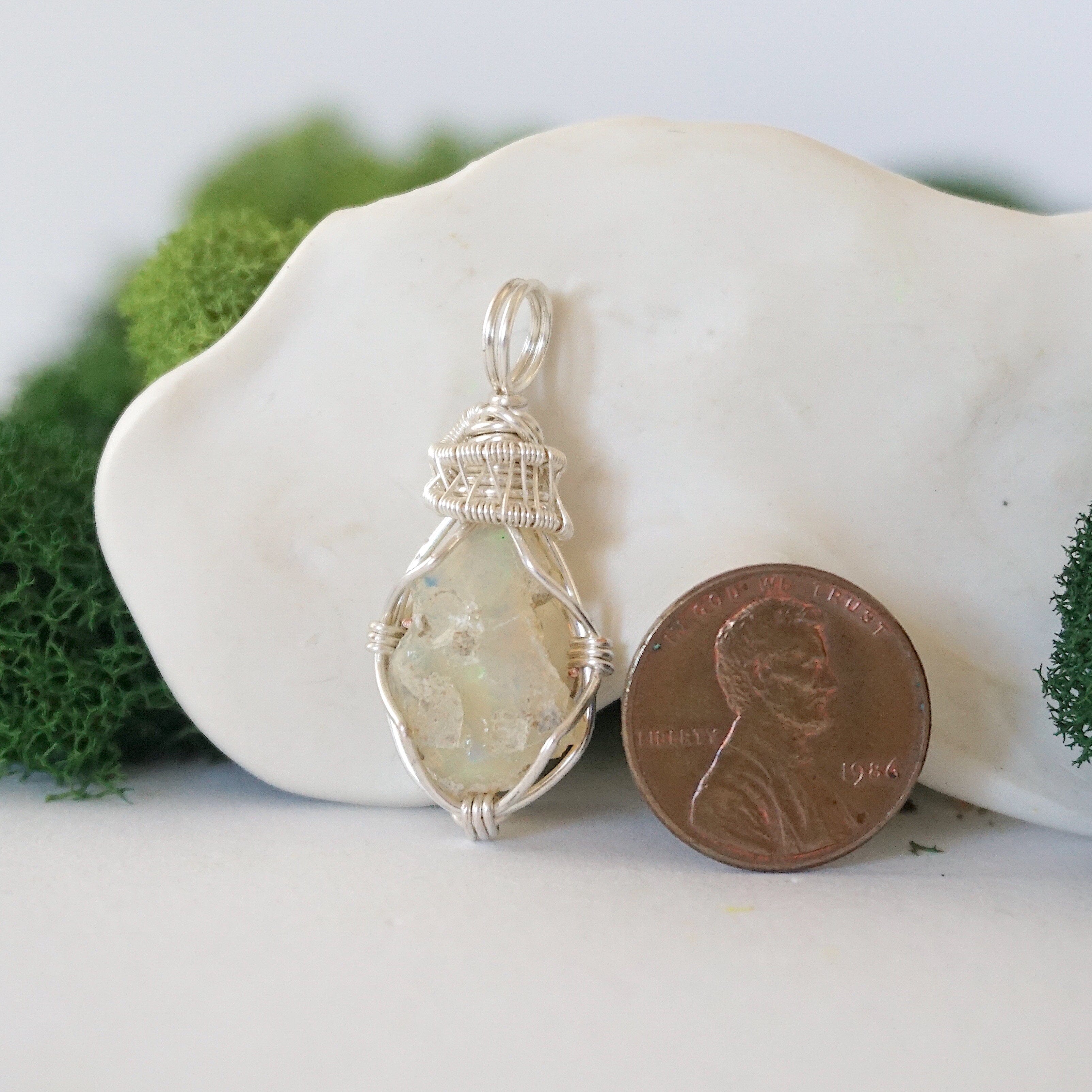Fire Opal Necklace - Silver Plated Pendant Jewelry for Women | Elegant Gift for Birthday, Anniversary & Special Occasions