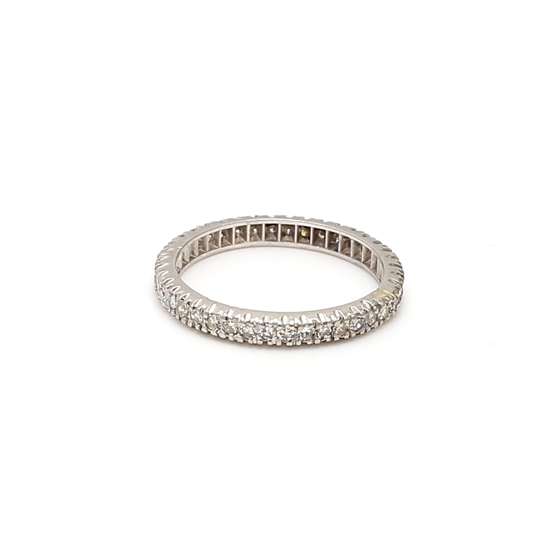 0.13 Carat Round Brilliant I I1 Diamond Platinum Band Ring - Elegant Wedding Engagement Ring for Women, Perfect for Proposals, Anniversaries & Special Occasions