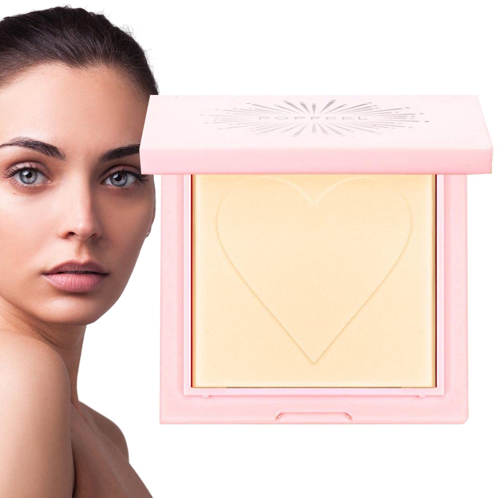 Oil Control Pressed Setting Powder - Waterproof Long Lasting Finishing Powder for Makeup, Lightweight Face Cosmetics by Guili | Perfect for Oily Skin & All-Day Wear