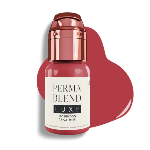 Perma Blend Luxe Rosewood Tattoo Pigment - Professional Tattoo Ink for Artists, Permanent Makeup & Cosmetic Tattooing - Ideal for Eyebrows, Lips & Body Art