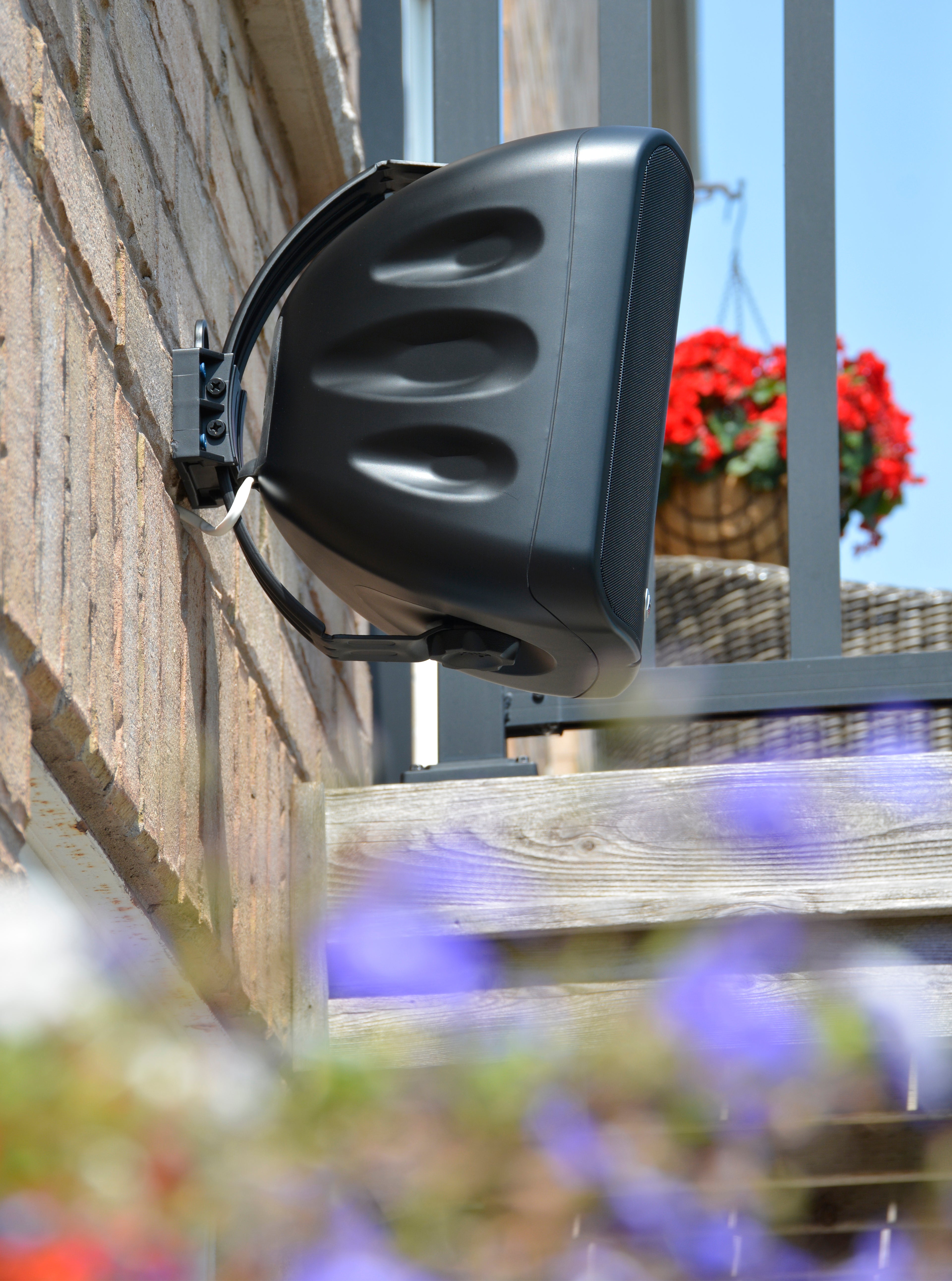 CS1000 Universal Indoor/Outdoor Waterproof Speakers (Pair) - Perfect for Patio, Garden, Poolside & Backyard Entertainment
