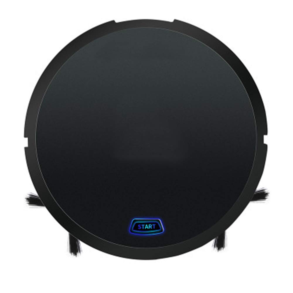 3-in-1 Robot Vacuum and Mop Cleaner with Multiple Cleaning Modes | Ultra-Thin Smart Robotic Vacuum for Hardwood & Tile Floors | Perfect for Pet Hair, Dust & Daily Home Cleaning (Black)
