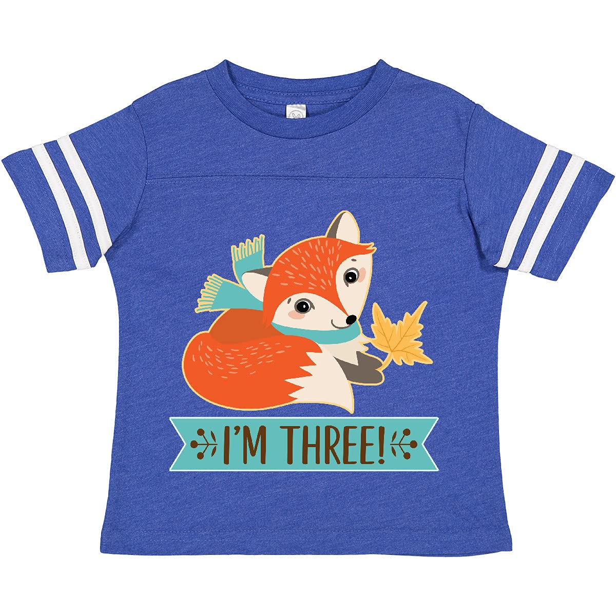 3rd Birthday Fox Toddler T-Shirt | Cute 3 Year Old Kids Animal Tee | Perfect for Birthday Parties & Playdates