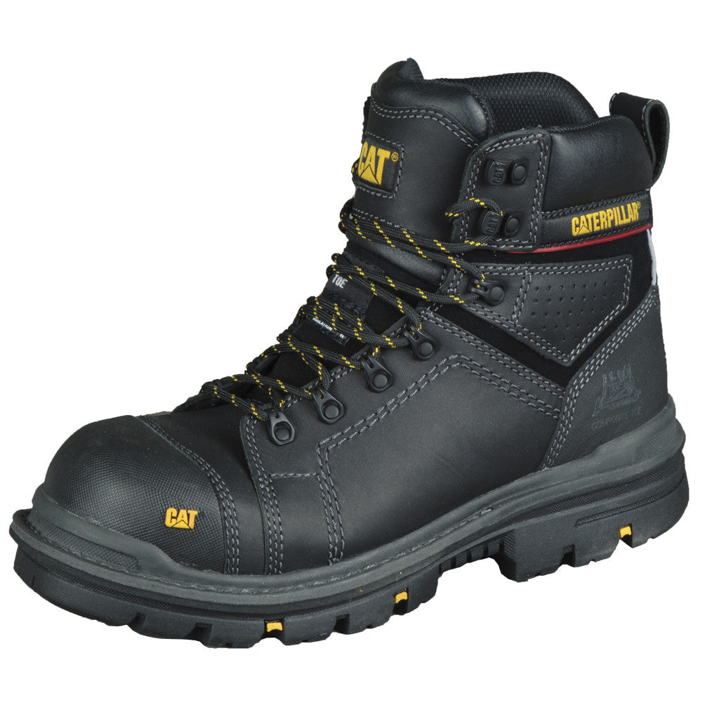 CAT Hauler 6 Work Boots - Men's Steel Toe Safety Shoes for Construction & Heavy Duty Work - P717627 - Perfect for Job Sites, Warehouse & Outdoor Labor