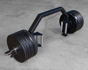 Body Solid OTB 100 Open Trap Bar with Built-In Deadlift Jack - Heavy Duty Hex Bar for Weightlifting, Strength Training & Home Gym Workouts - Perfect for Deadlifts, Squats & Functional Fitness Exercises