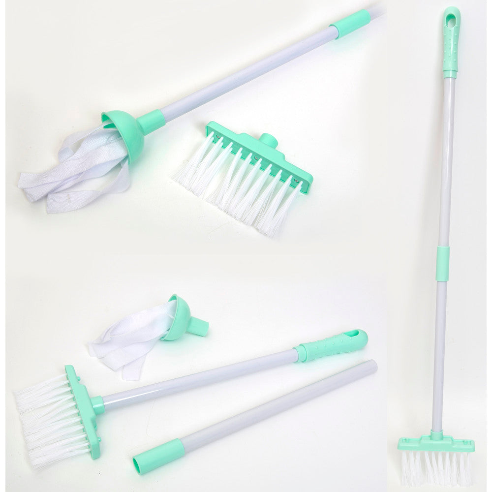 Boley 8-Piece Toy Cleaning Set for Kids Ages 3+ | Pretend Play Housekeeping Toys | Educational Role Play for Toddlers | Perfect for Indoor Play, Preschool Learning & Imaginative Playtime
