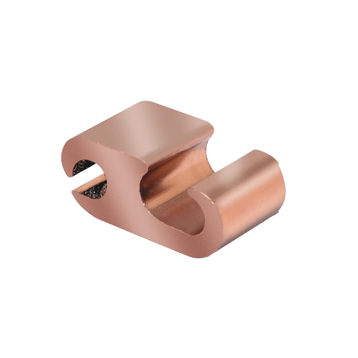 Burndy YP28C28 Copper Crimp Connector - 2/0 to 4/0 AWG Straight Cable Lug - Electrical Wire Terminal for Power Distribution & Industrial Applications - Perfect for Solar Panels, Transformers & Heavy Duty Wiring