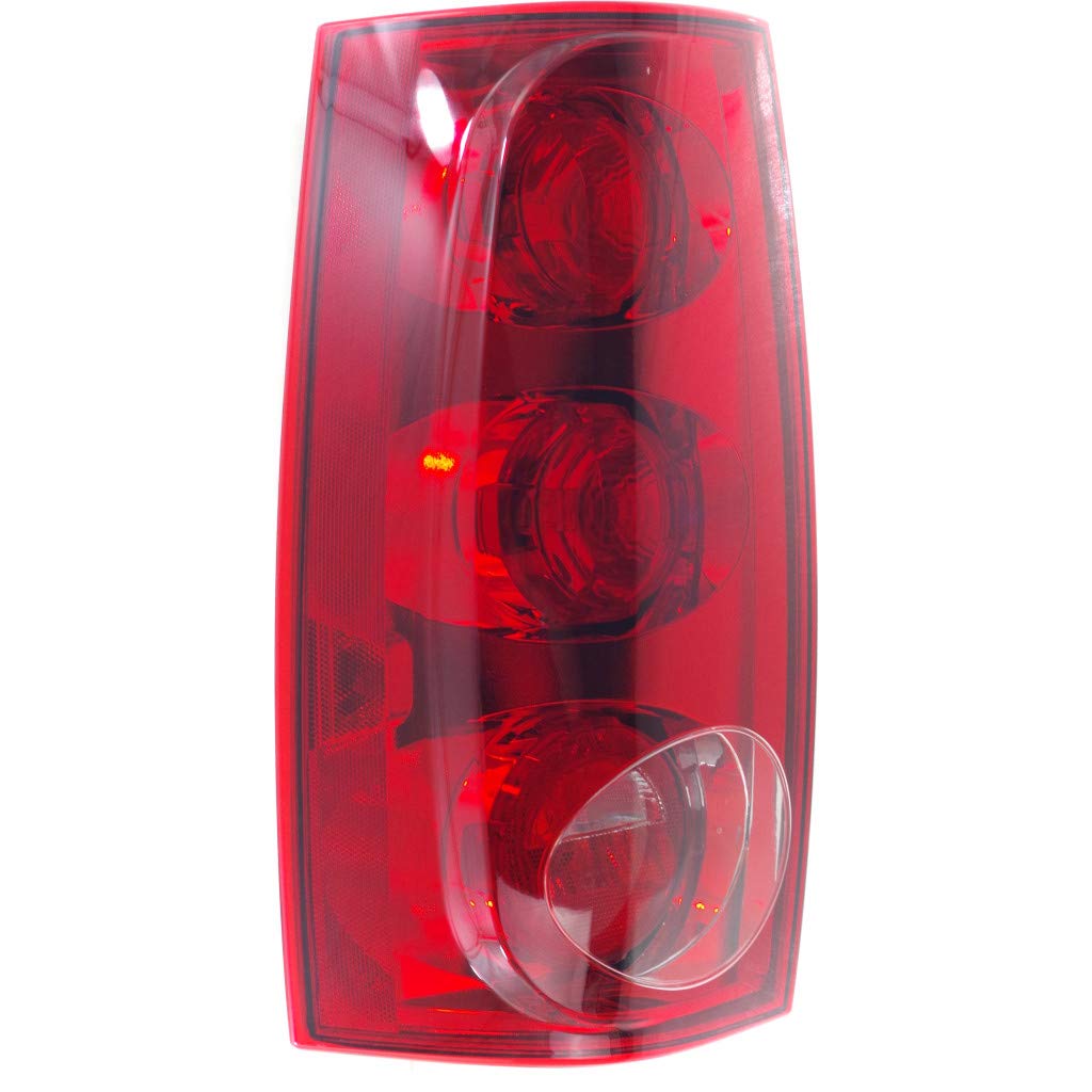 2007-2011 GMC Yukon XL 2500 Driver Side Tail Light Assembly - CAPA Certified Replacement for GM2800204 (Includes Bulbs) | Perfect for Night Driving & Enhanced Vehicle Safety