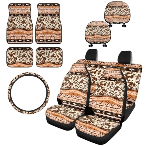 Cow Print Aztec