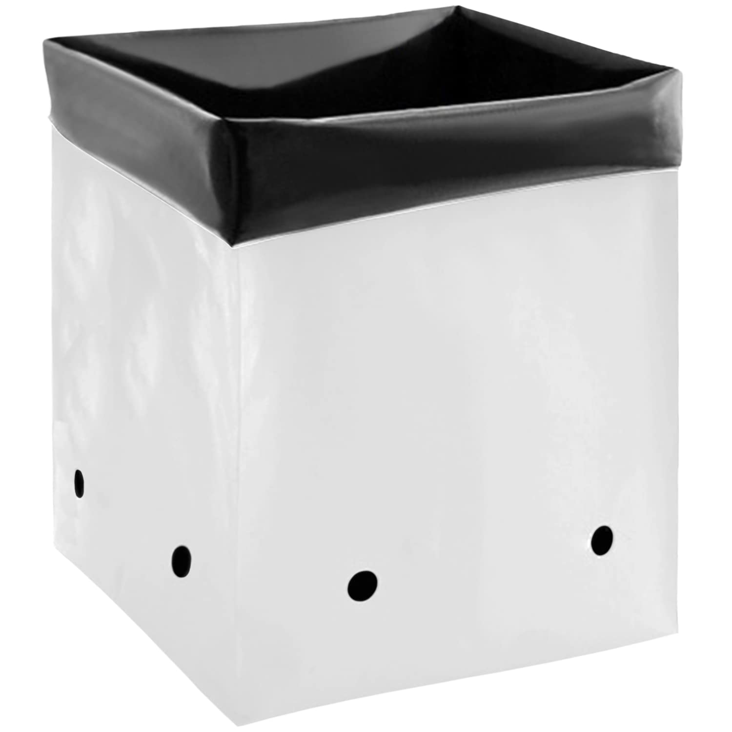 **30 Gallon Grow Bags for Planting - 100 Pack Plastic Nursery Pots for Flowers, Vegetables, Herbs | Ideal for Indoor & Outdoor Gardening, Hydroponics, and Urban Farming**