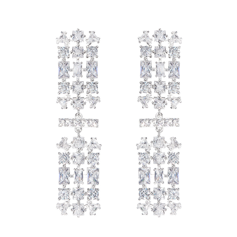 Leah Earrings - Elegant Gold Hoop Earrings for Women, Trendy Dangle Drop Earrings for Daily Wear & Special Occasions
