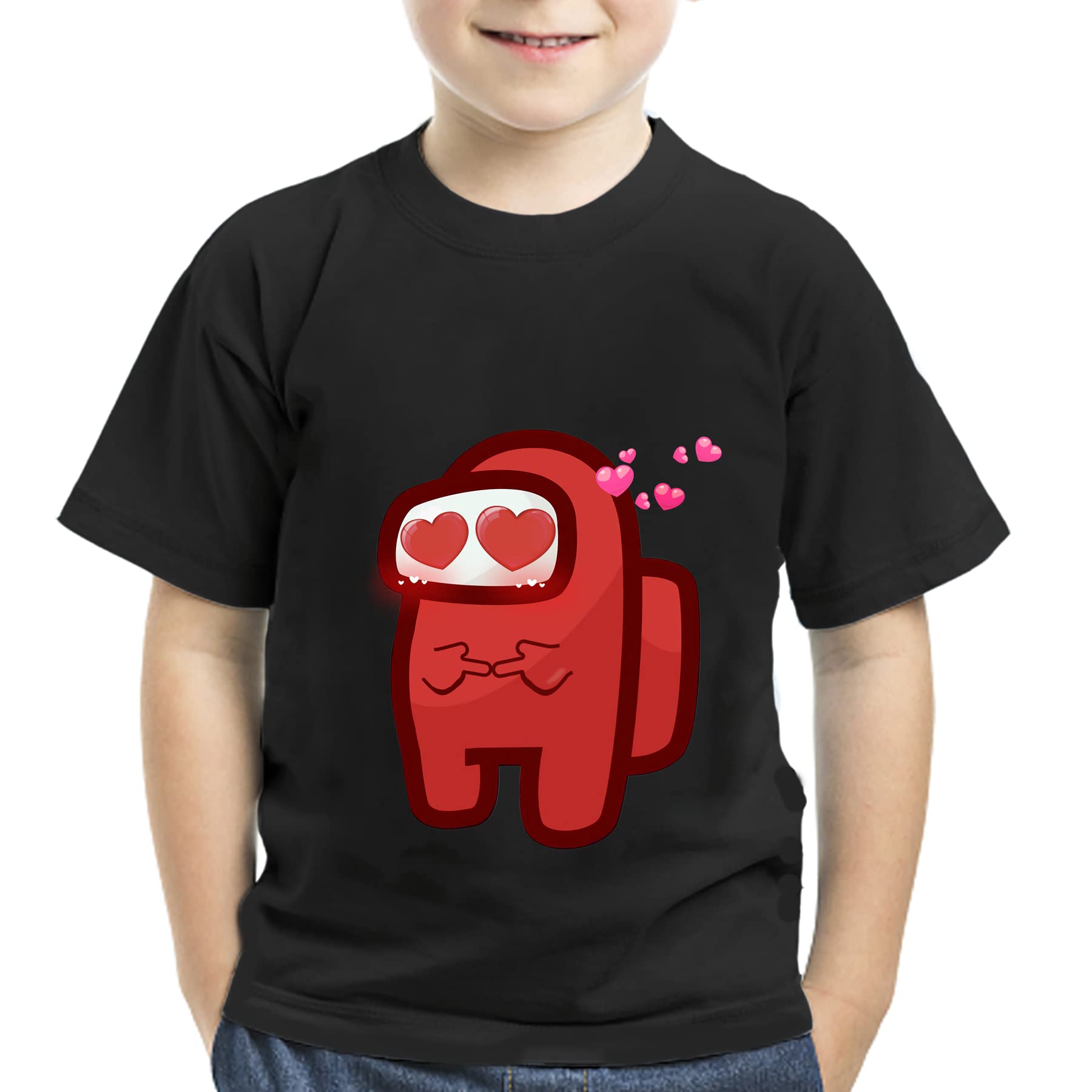 Boys' Game Shirt - Stylish Crewneck Short Sleeve T-Shirt for Kids & Teens | Perfect for Gaming, School & Casual Wear