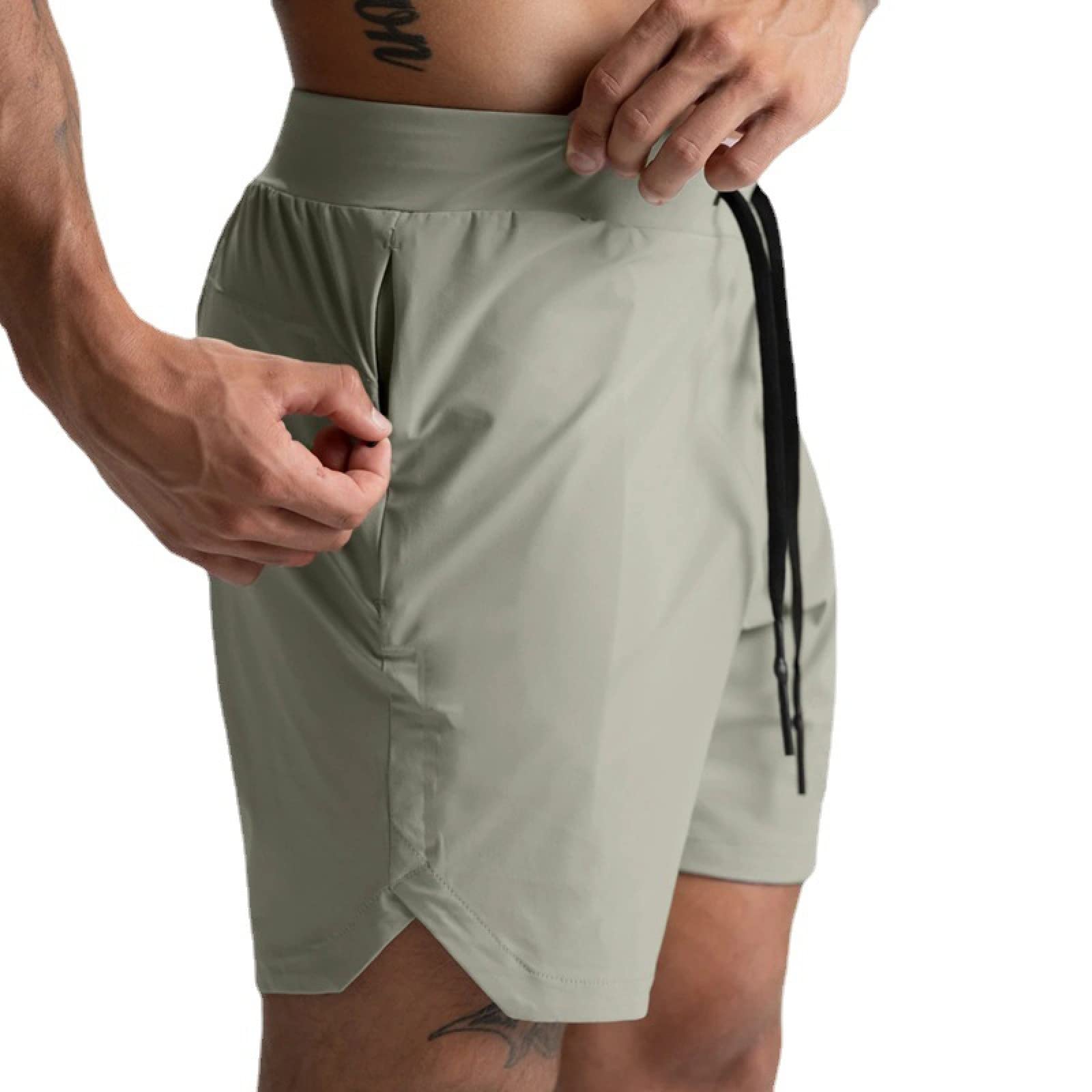 **Men's Quick Dry Summer Shorts - Lightweight Breathable Running & Fitness Shorts for Men - Perfect for Gym, Jogging, and Outdoor Sports**