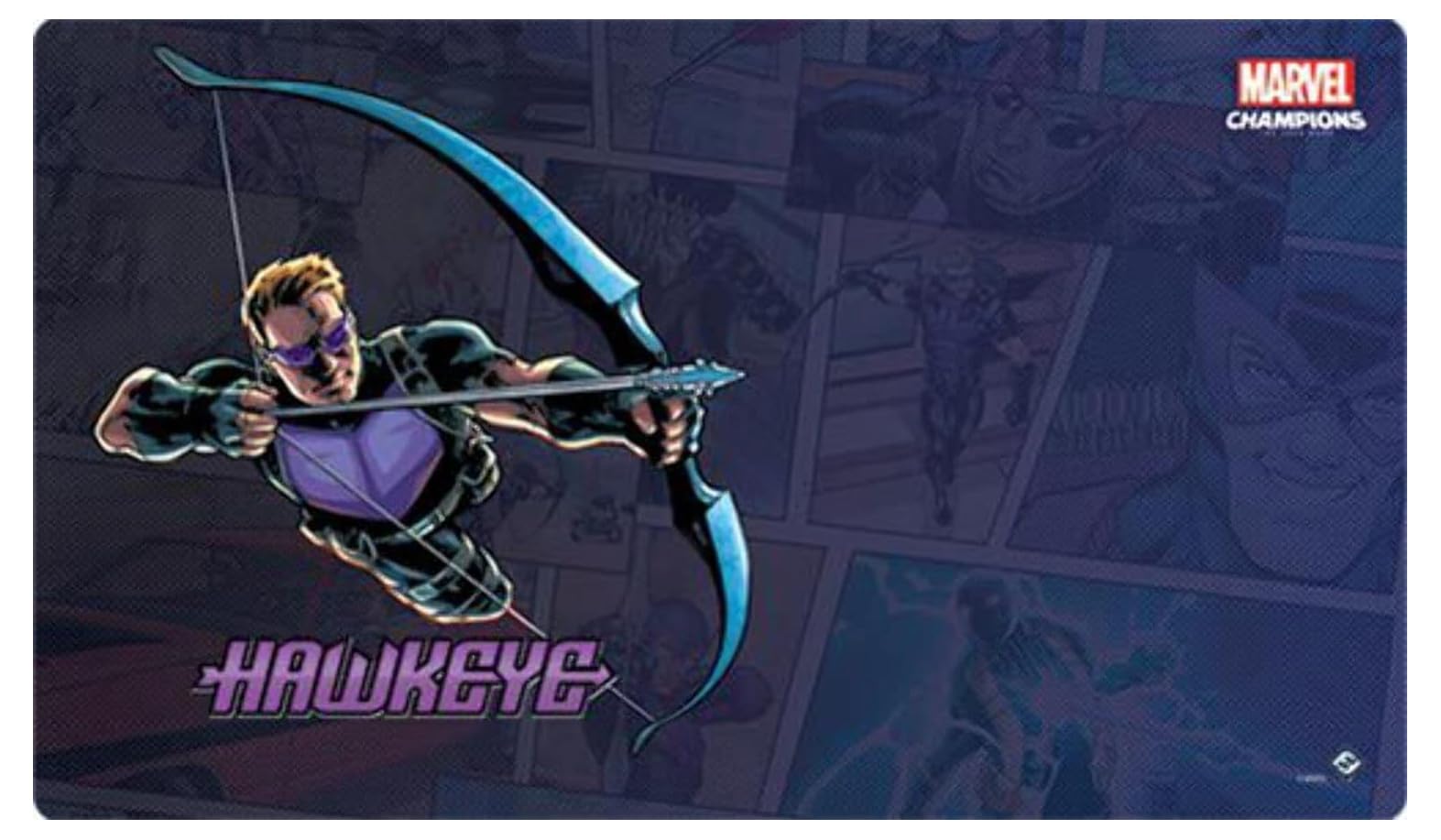 Marvel Hawkeye Game Mat - Non-Slip Mouse Pad for PC & Gaming Desk - Perfect for Gamers, Office & Home Use