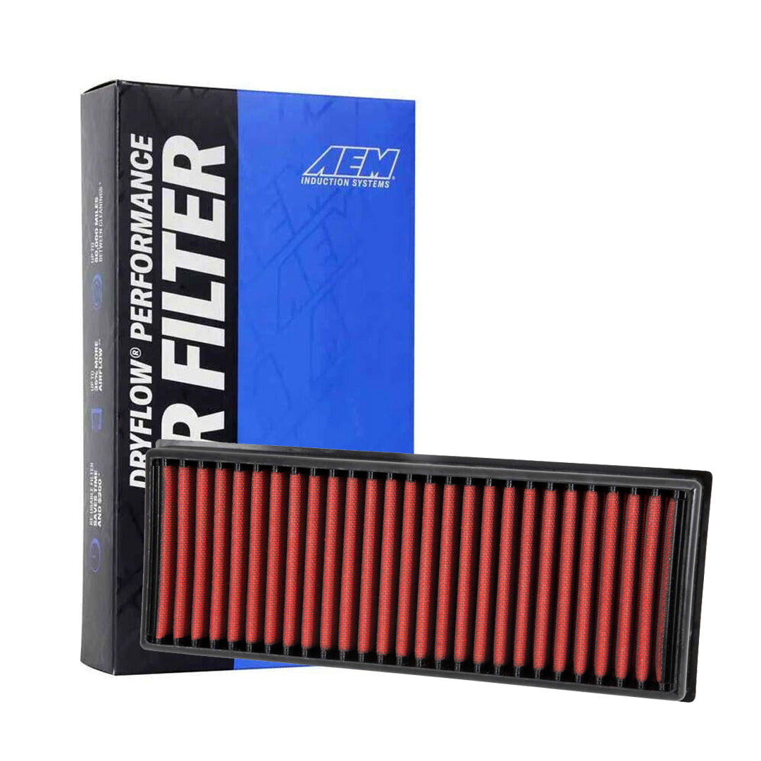 AEM 28-20865 Dryflow Washable Air Filter - High Performance Reusable Air Filter for Cars, Trucks & SUVs - Perfect for Off-Roading, Racing & Daily Driving