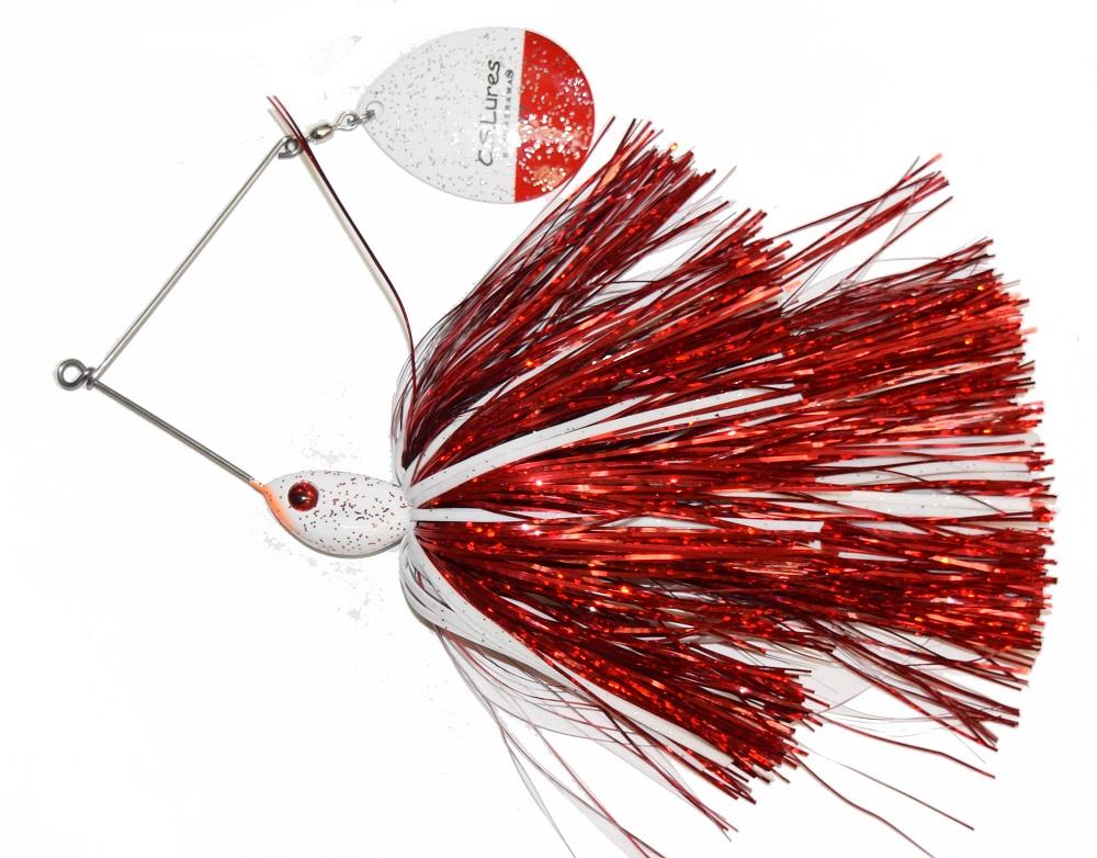 C.S. Lures Colorado Spinnerbait - Premium Bass Fishing Lures for Freshwater & Saltwater - Ideal for Bass, Pike, and Walleye Fishing in Lakes and Rivers