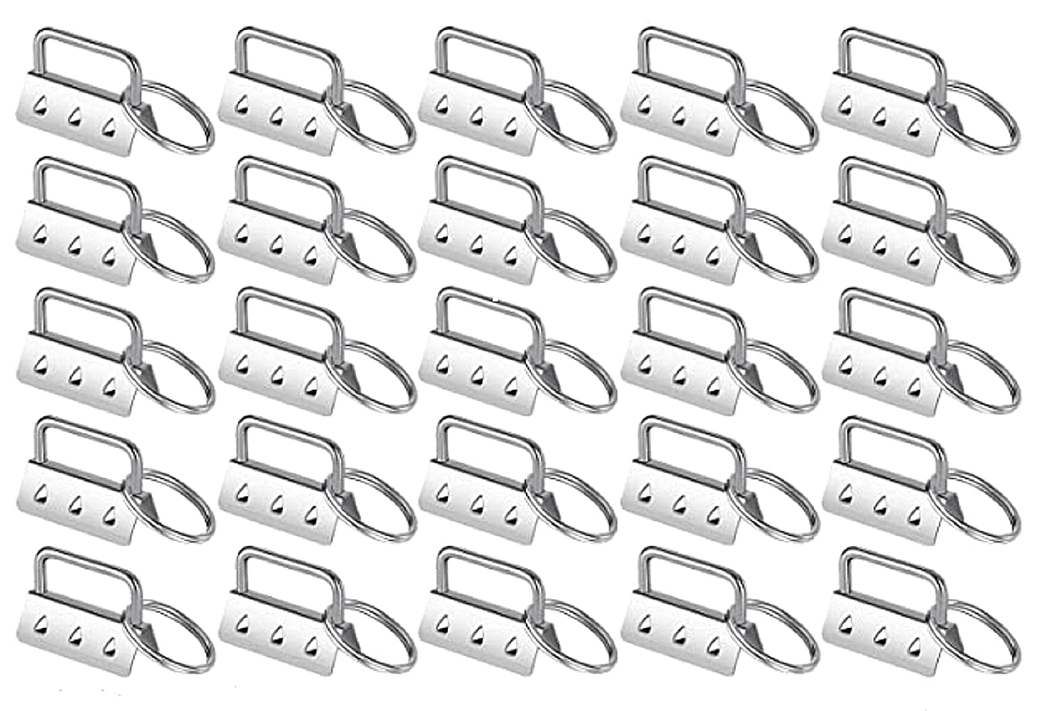 25pcs Key FOB Wristbands with 1.25